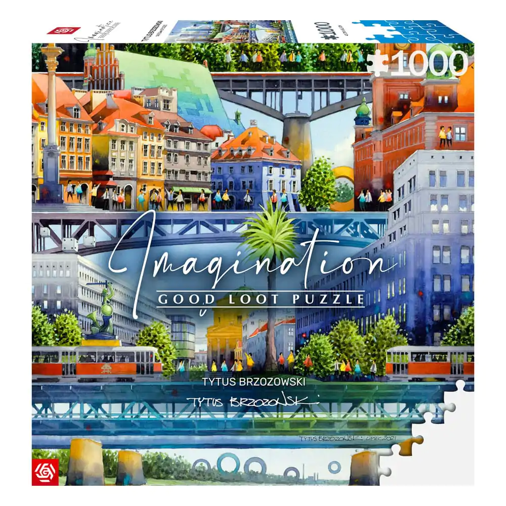 Tytus Brzozowski Imagination Puzzle Poduri Varșovia (1000 piese) poza produsului