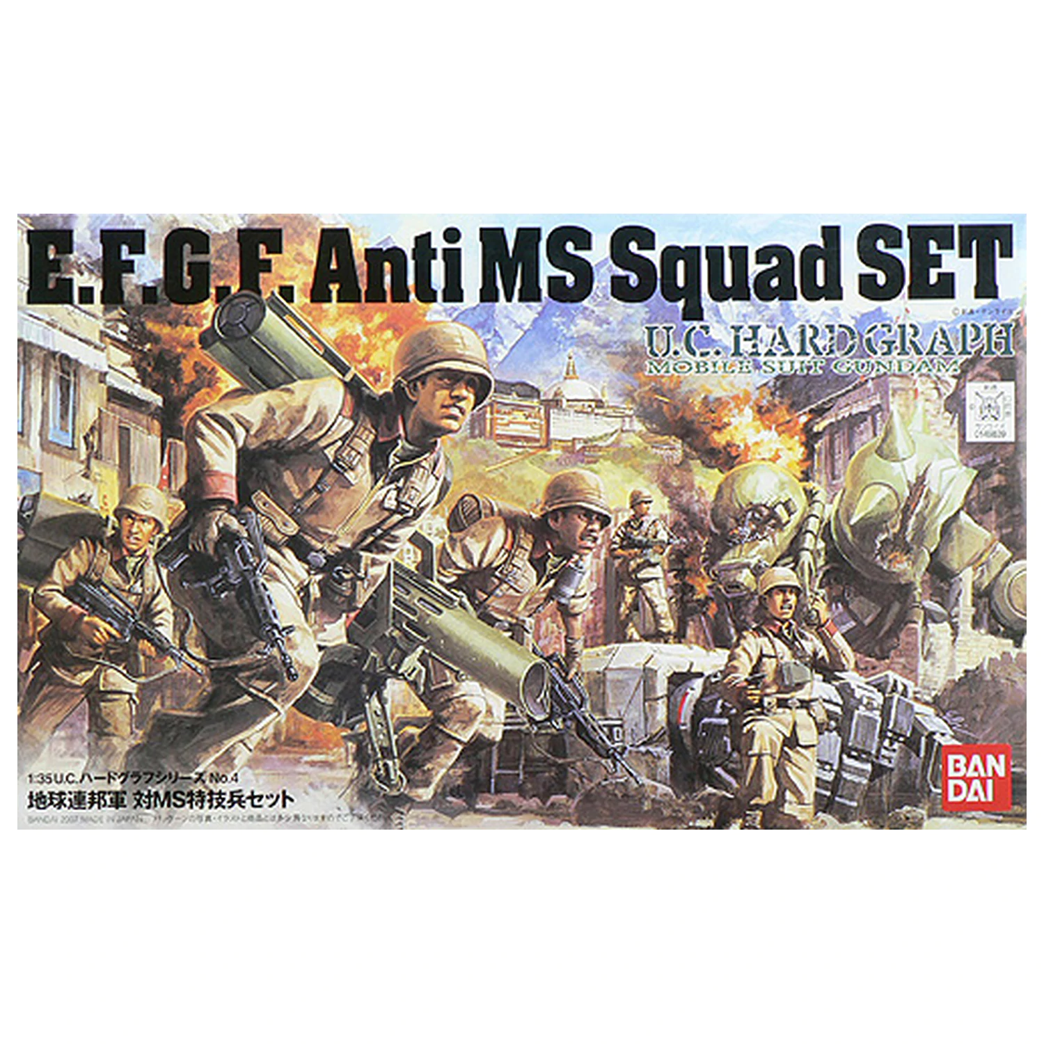U.C. Hard Graph Scară 1/35 Mobile Suit Gundam E.F.G.F. Anti MS Squad poza produsului