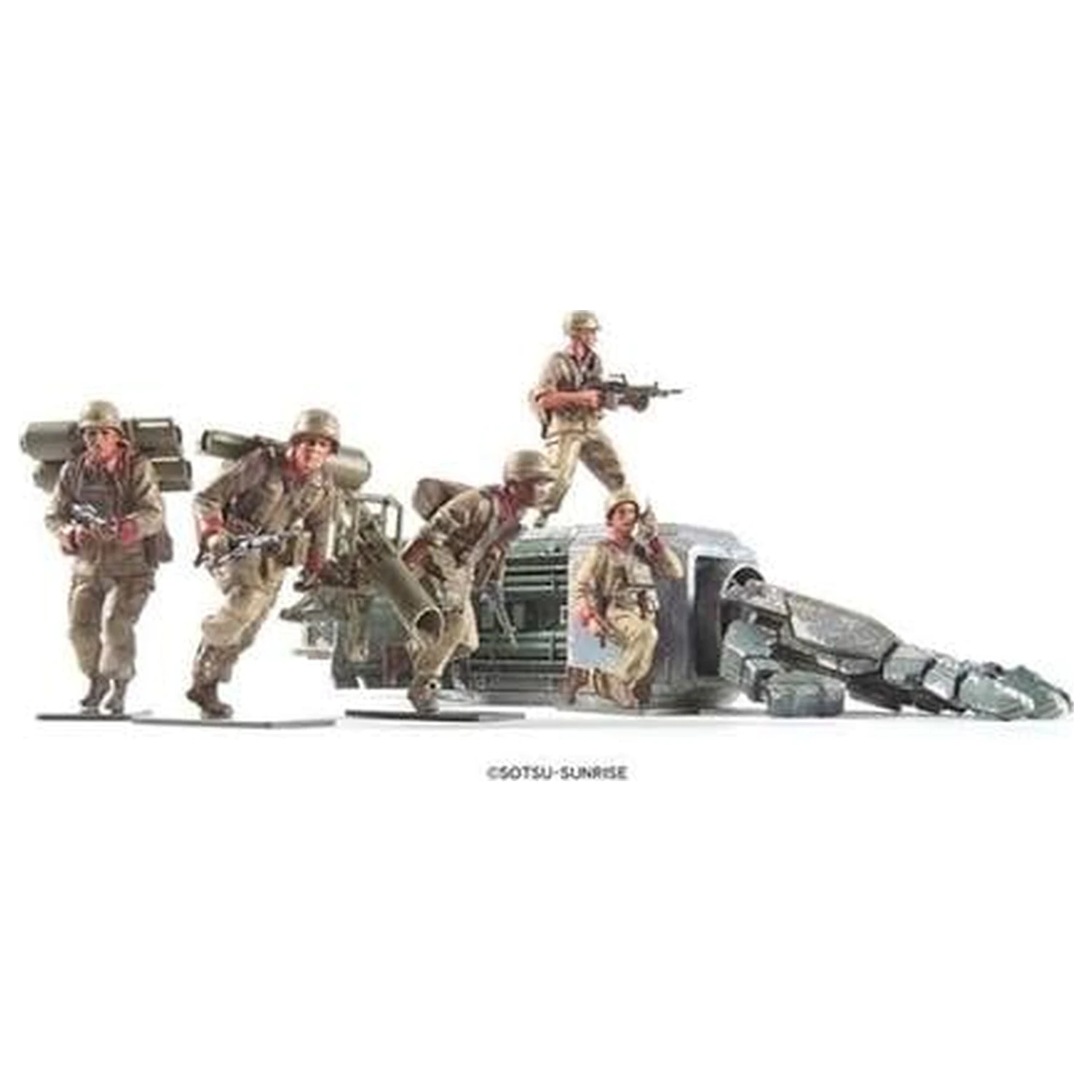 U.C. Hard Graph Scară 1/35 Mobile Suit Gundam E.F.G.F. Anti MS Squad poza produsului