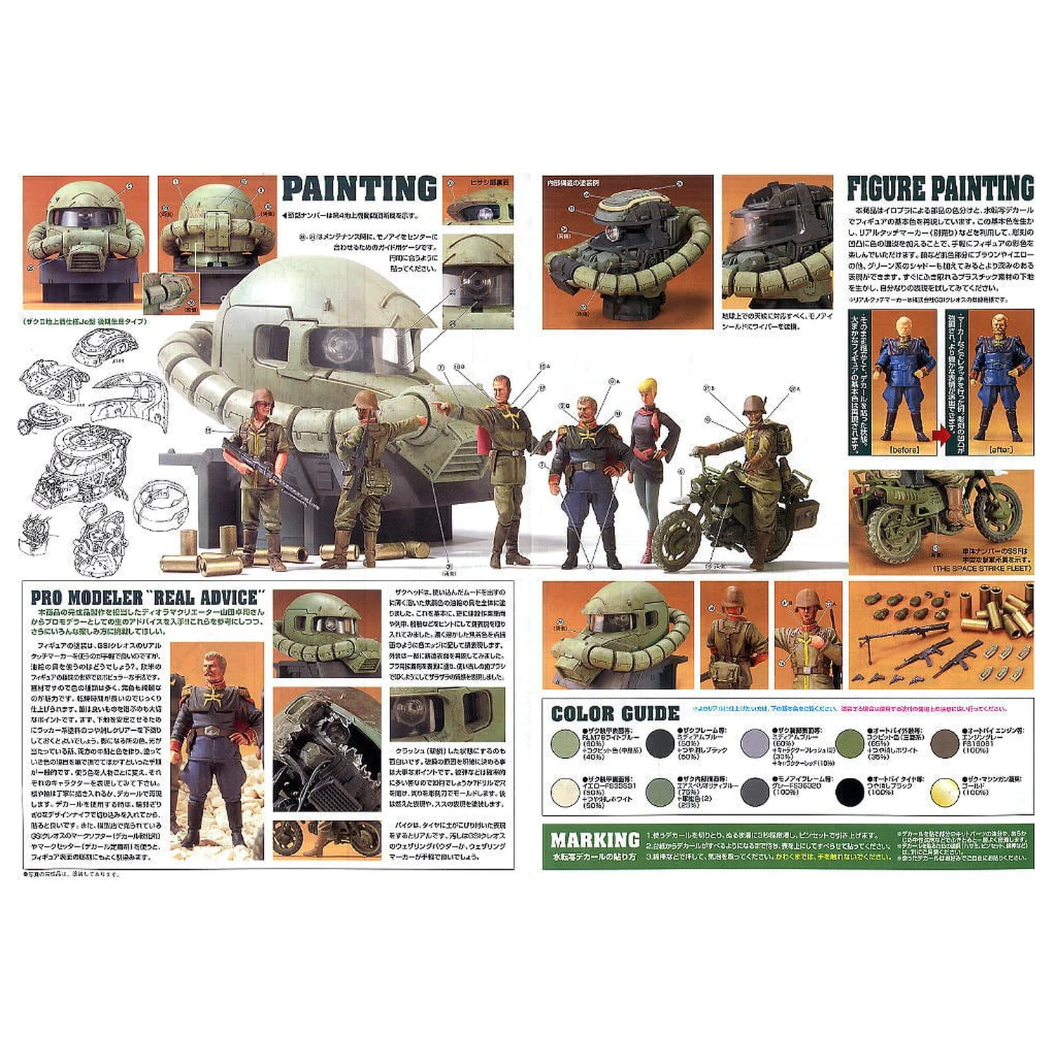 U.C. Hard Graph 1/35 Mobile Suit Gundam Ramba Ral Commando Set poza produsului