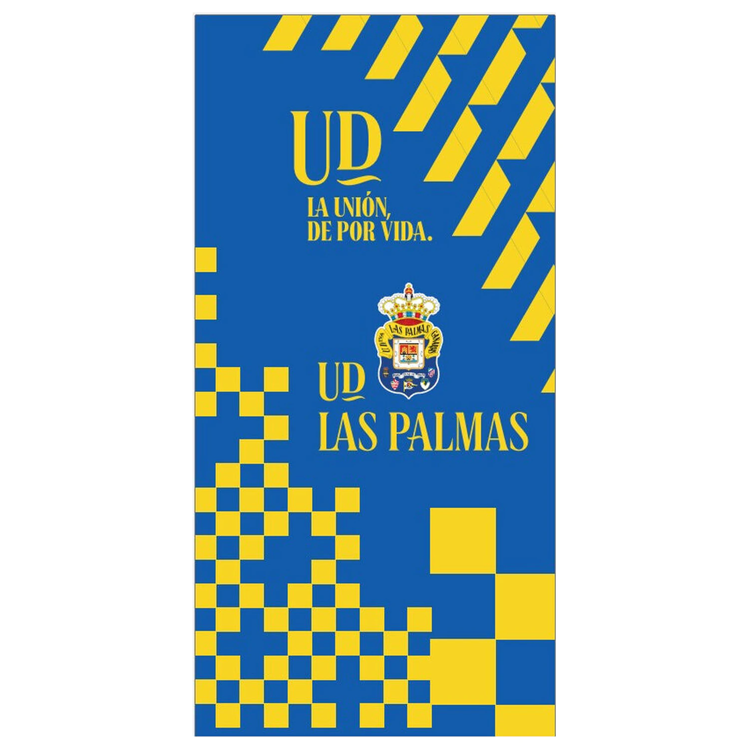 U.D Las Palmas F.C prosop de plaja din microfibra poza produsului