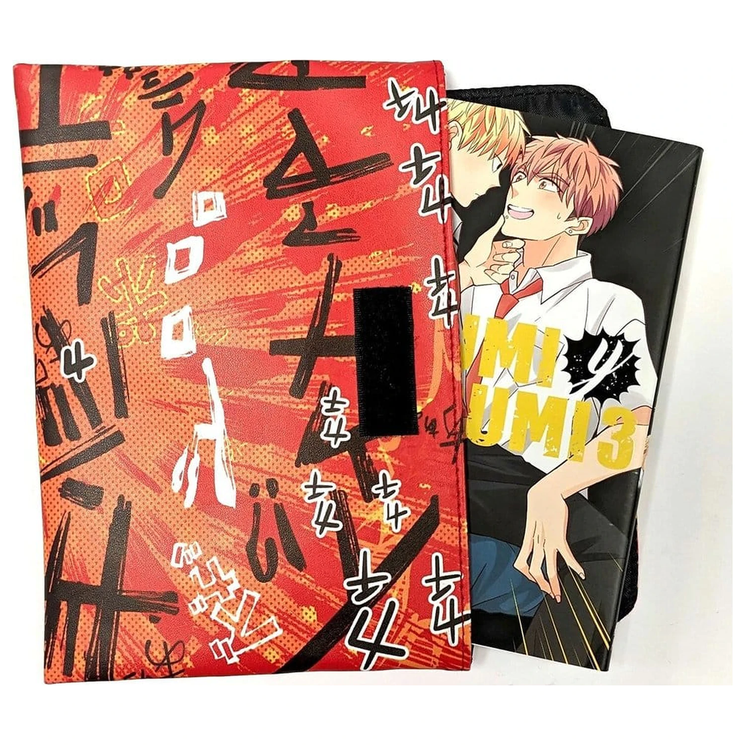 Uchiwa Manga Coperta Kanjis 24 cm poza produsului