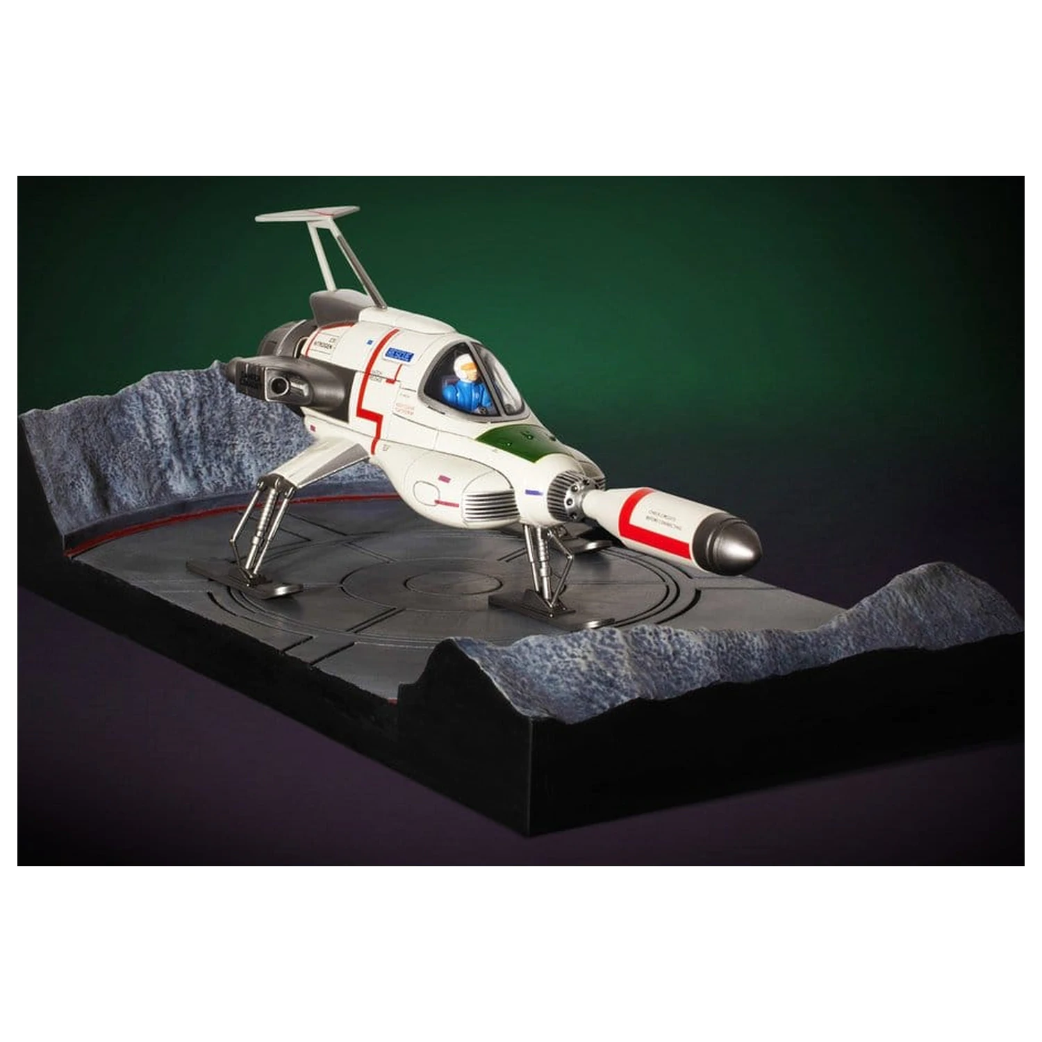 UFO Deluxe Die-Cast Replica Interceptor 18 cm poza produsului