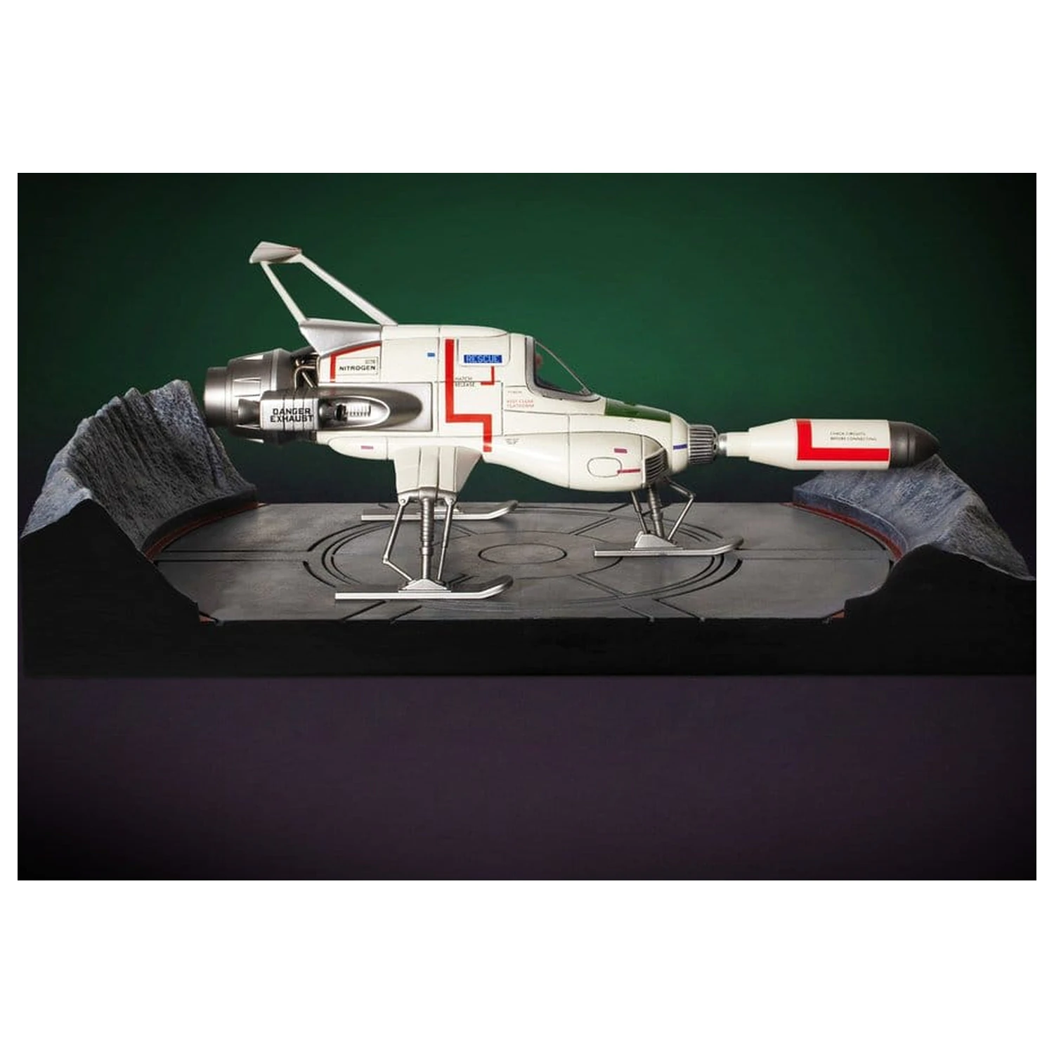 UFO Deluxe Die-Cast Replica Interceptor 18 cm poza produsului