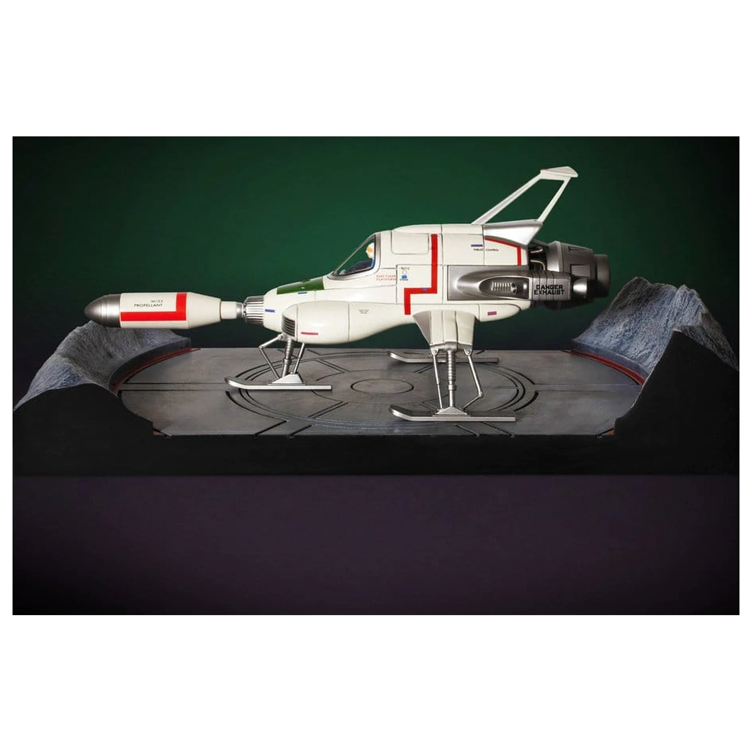 UFO Deluxe Die-Cast Replica Interceptor 18 cm poza produsului
