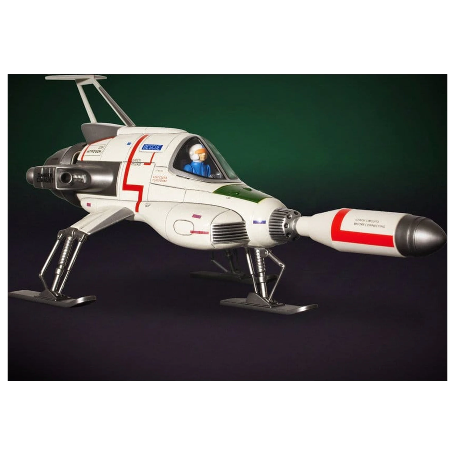 UFO Deluxe Die-Cast Replica Interceptor 18 cm poza produsului