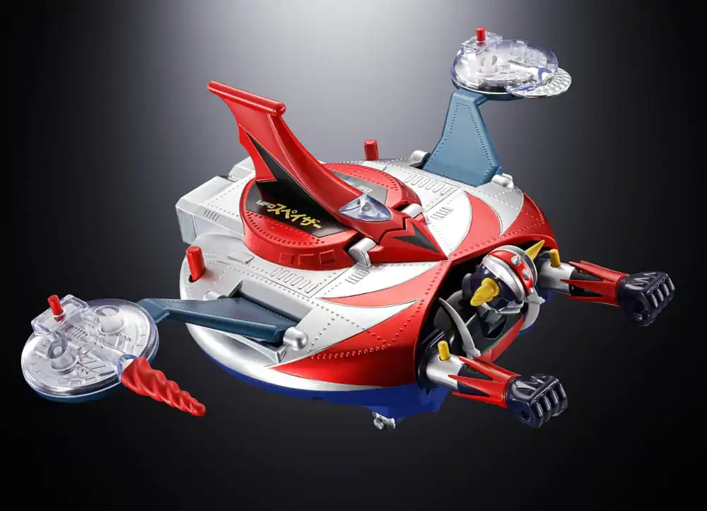 Figurină de acțiune turnată sub presiune Ufo Robo Grendizer Grendizer & UFO Spazer Deluxe 14 cm poza produsului