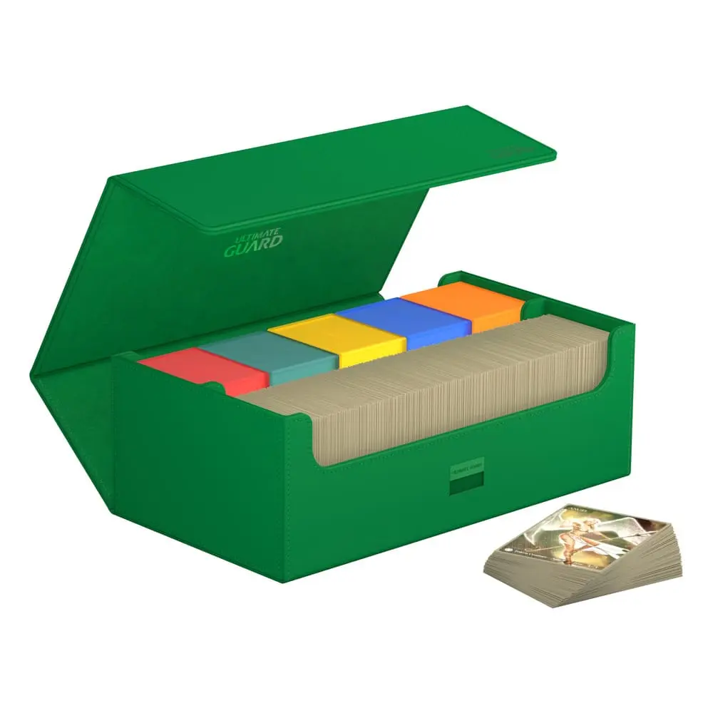 Ultimate Guard Arkhive 800+ XenoSkin Monocolor Verde poza produsului