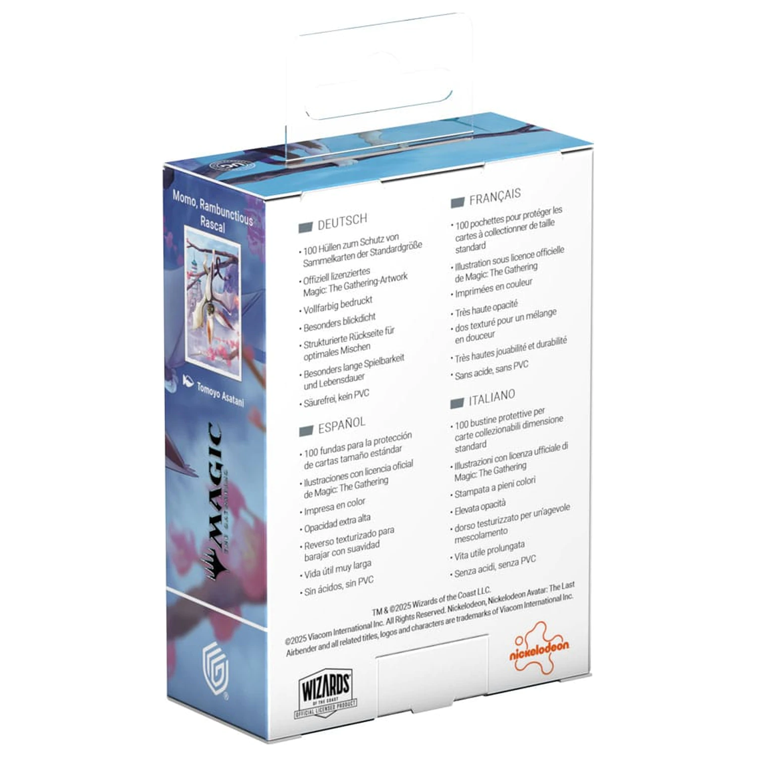 Ultimate Guard Art Sleeves Magic: The Gathering | Avatar: The Last Airbender - Momo, Rambunctious Rascal poza produsului