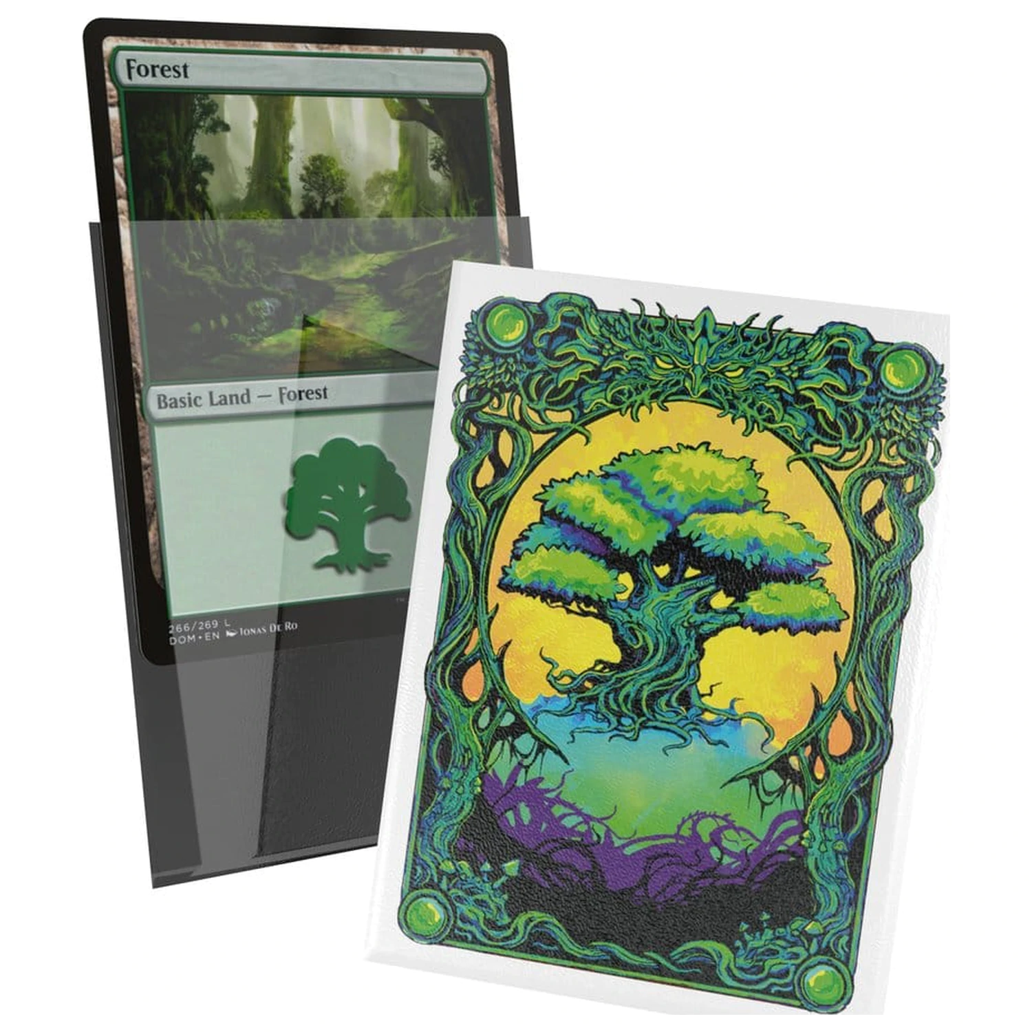 Ultimate Guard Art Sleeves Magic: The Gathering "Mana Token" - Forest poza produsului