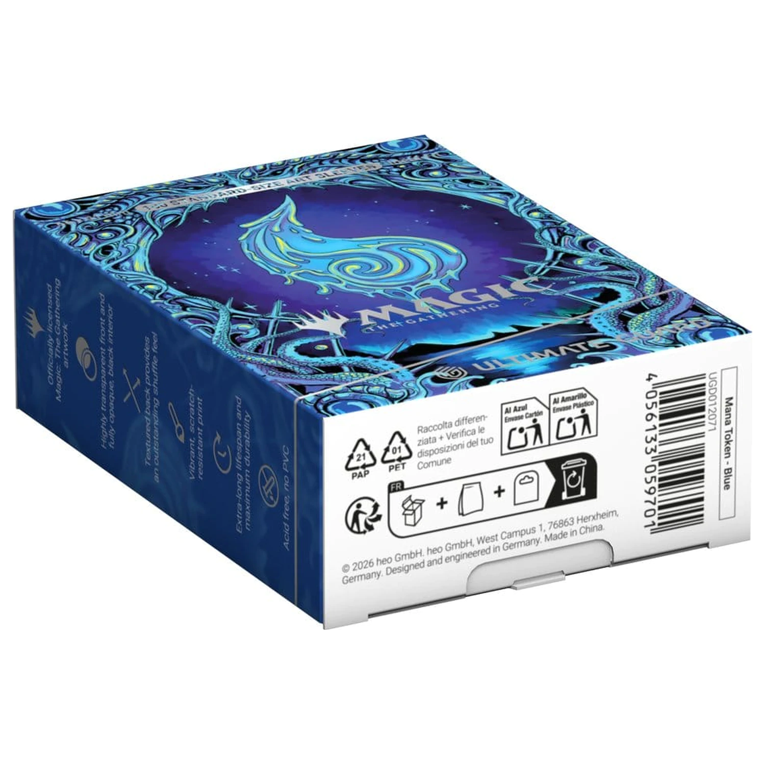 Ultimate Guard Art Sleeves Magic: The Gathering  "Mana Token" - Island poza produsului
