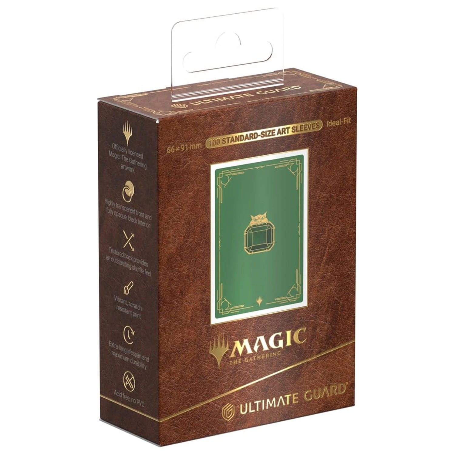 Ultimate Guard Art Sleeves Magic: The Gathering "Mox Collection" - Emerald poza produsului