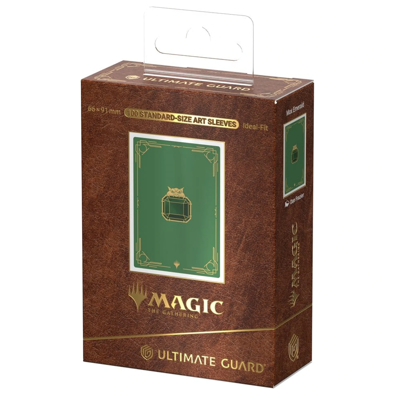 Ultimate Guard Art Sleeves Magic: The Gathering "Mox Collection" - Emerald poza produsului
