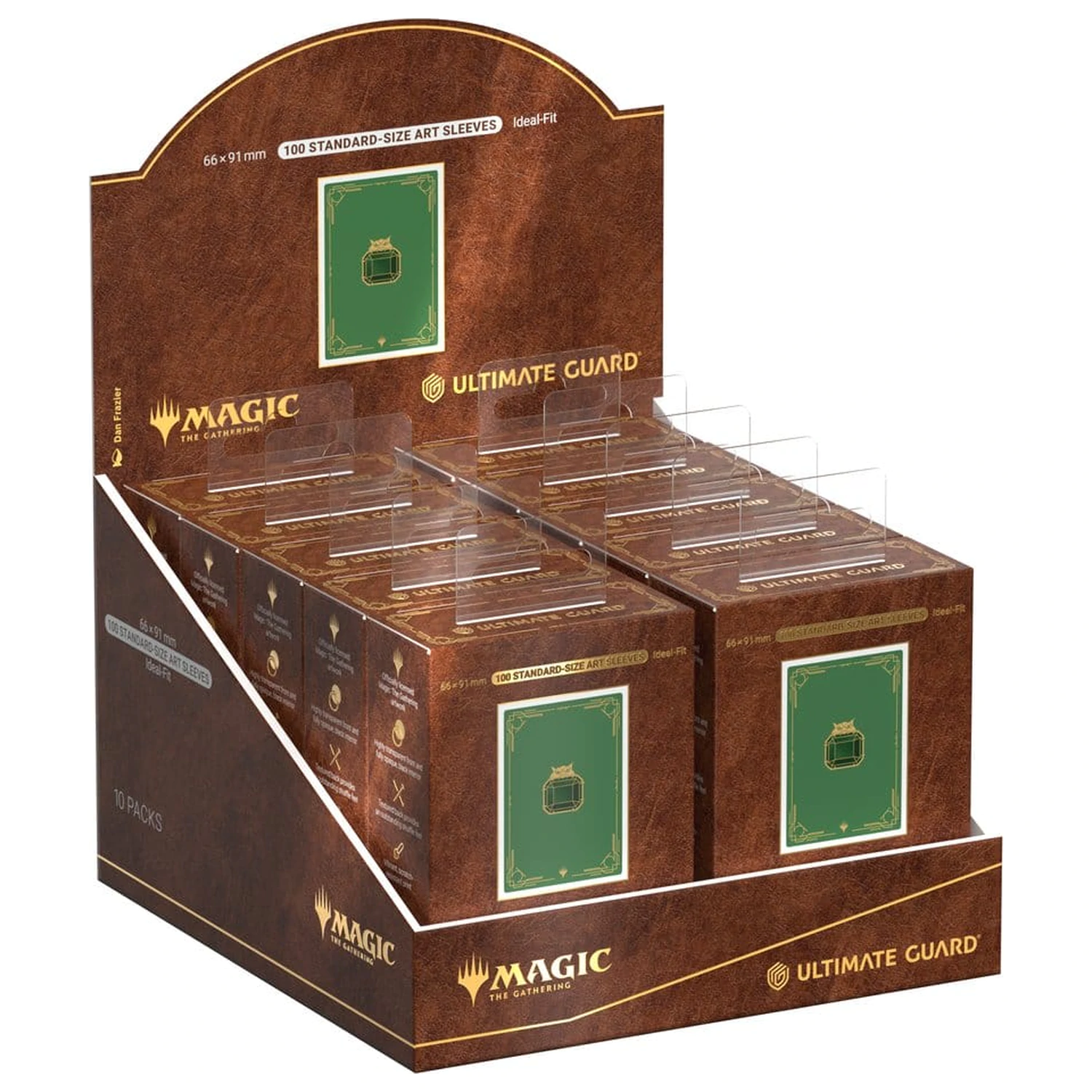 Ultimate Guard Art Sleeves Magic: The Gathering "Mox Collection" - Emerald poza produsului