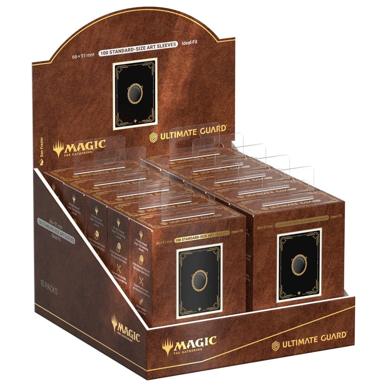 Ultimate Guard Art Sleeves Magic: The Gathering "Mox Collection" - Jet poza produsului