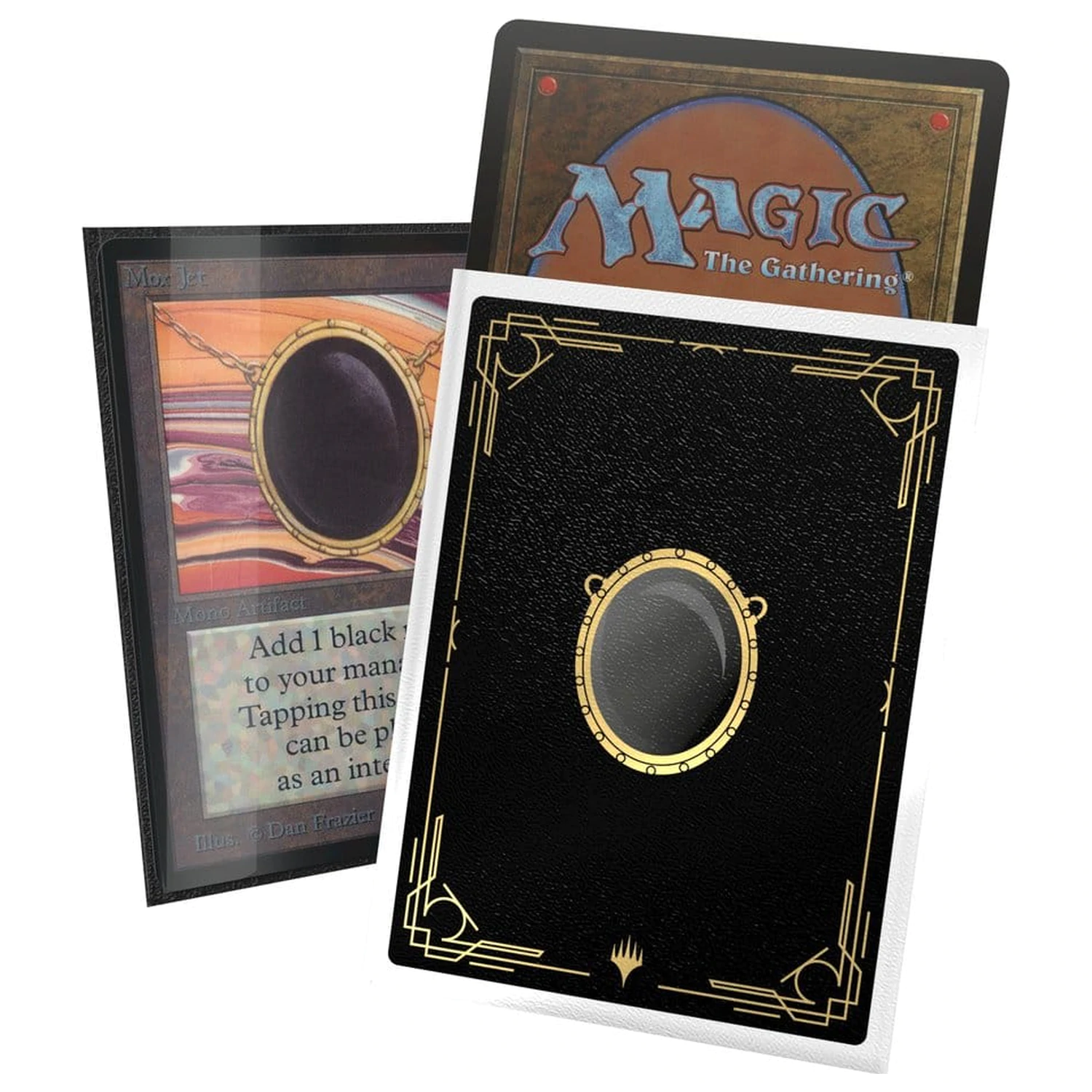 Ultimate Guard Art Sleeves Magic: The Gathering "Mox Collection" - Jet poza produsului