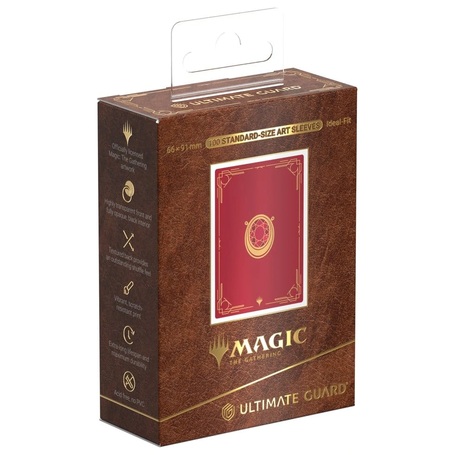 Ultimate Guard Art Sleeves Magic: The Gathering "Mox Collection" - Ruby poza produsului