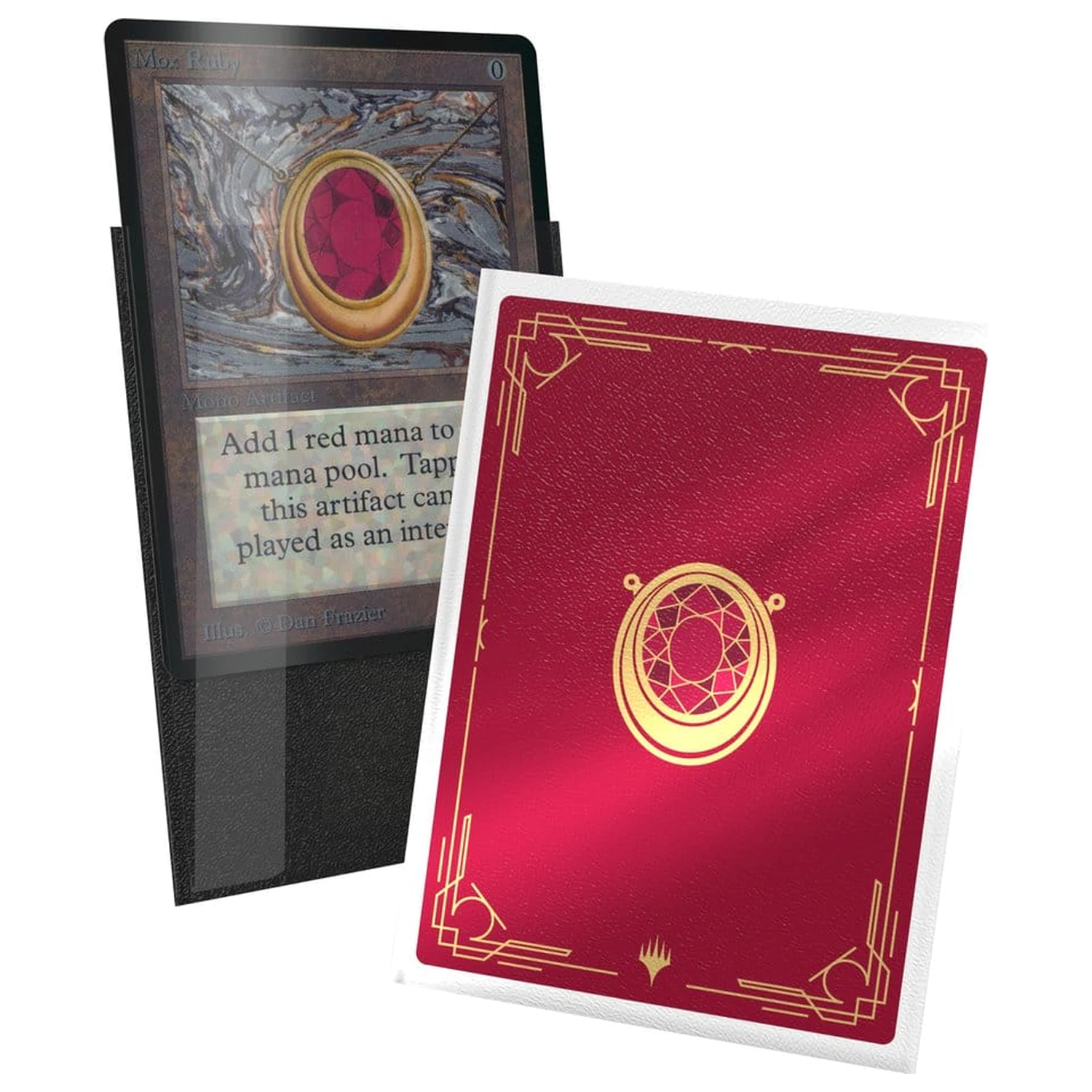 Ultimate Guard Art Sleeves Magic: The Gathering "Mox Collection" - Ruby poza produsului
