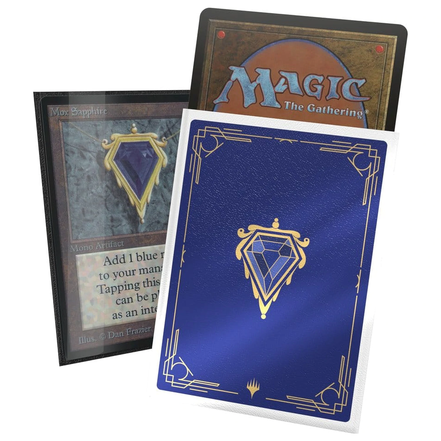 Ultimate Guard Art Sleeves Magic: The Gathering "Mox Collection" - Sapphire poza produsului