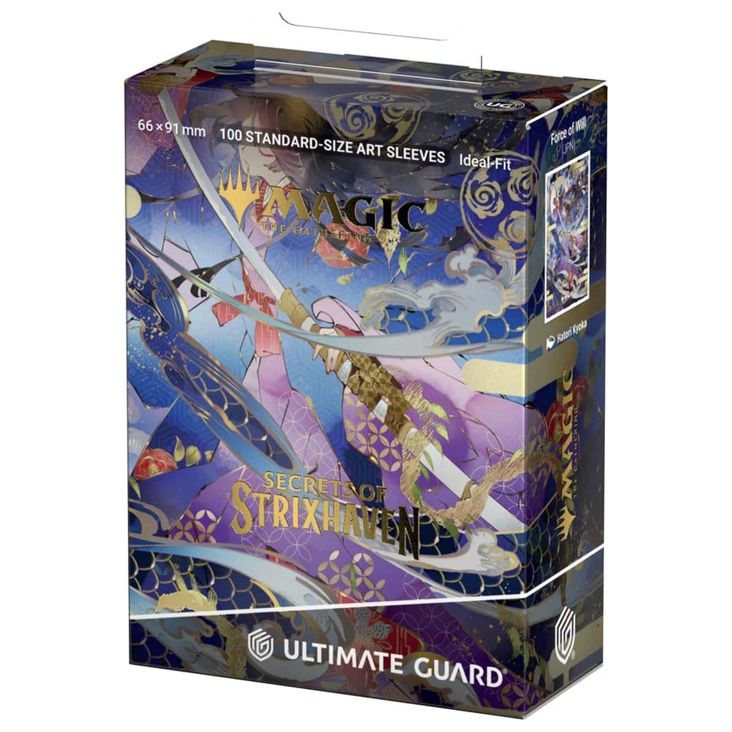 Ultimate Guard Art Sleeves Magic: The Gathering "Secrets of Strixhaven" - Blue Mythic 1 (Alternate Art) poza produsului