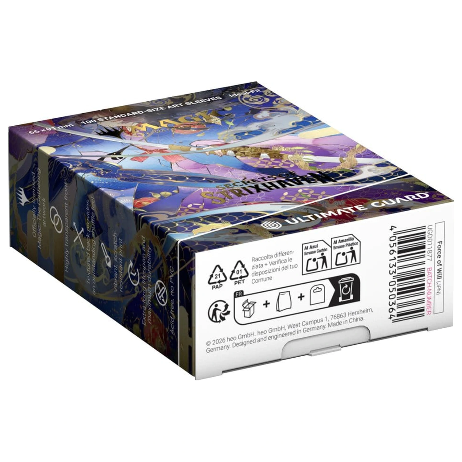 Ultimate Guard Art Sleeves Magic: The Gathering "Secrets of Strixhaven" - Blue Mythic 1 (Alternate Art) poza produsului