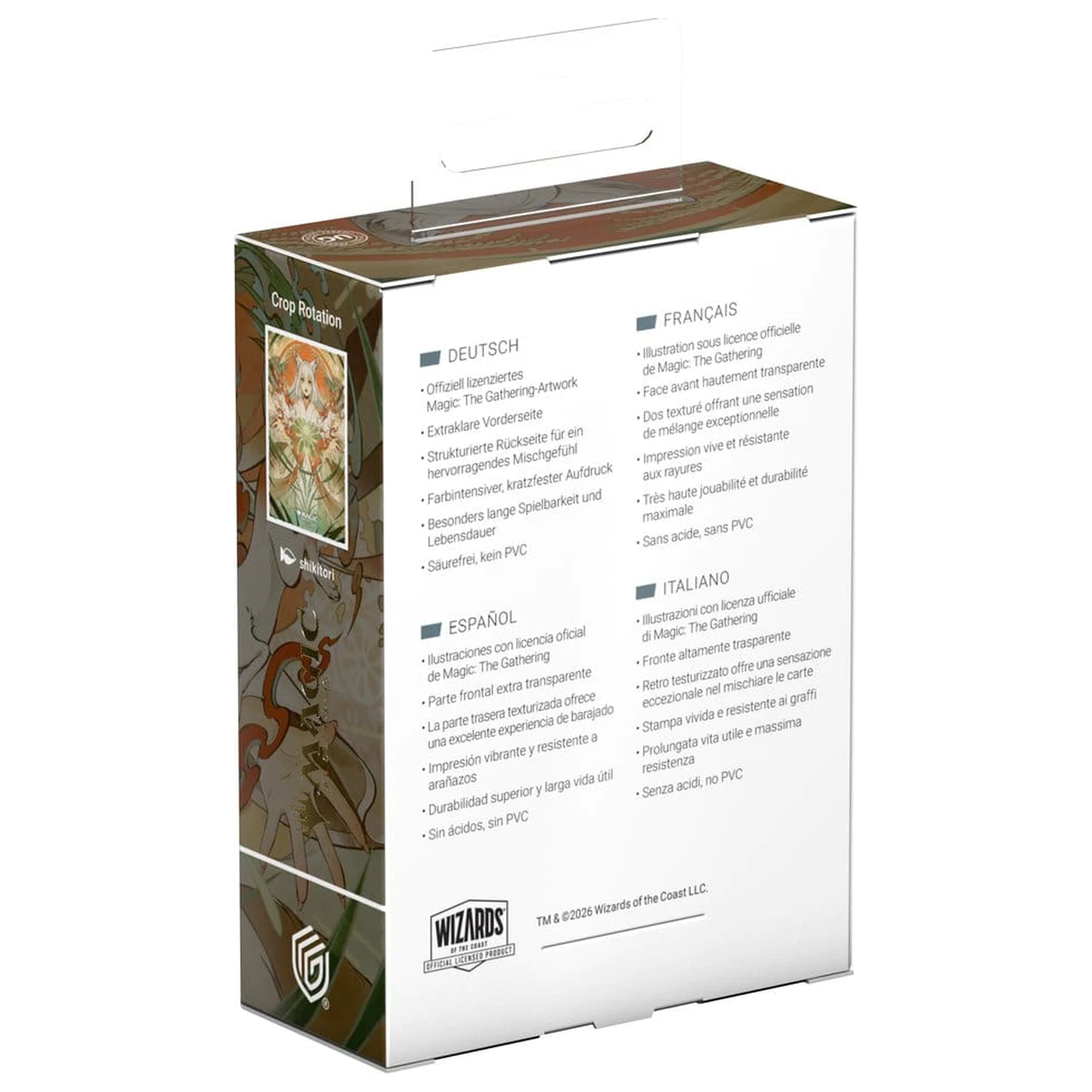 Ultimate Guard Art Sleeves Magic: The Gathering "Secrets of Strixhaven" - Crop Rotation poza produsului