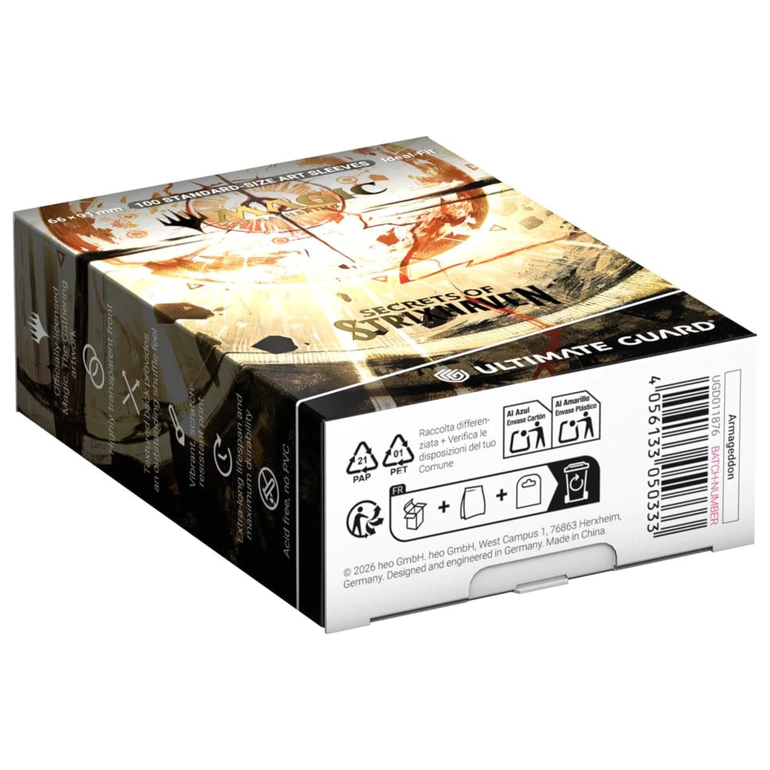 Ultimate Guard Art Sleeves Magic: The Gathering "Secrets of Strixhaven" - Armageddon poza produsului