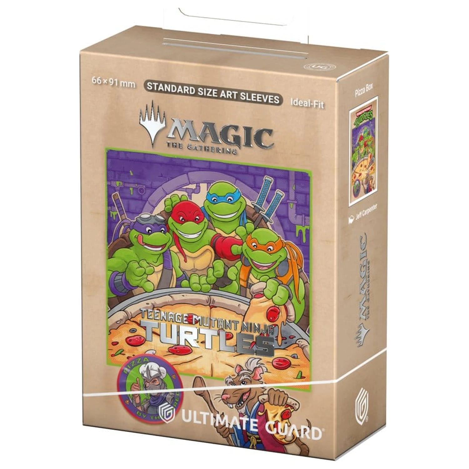 Ultimate Guard Art Sleeves Magic: The Gathering | Teenage Mutant Ninja Turtles - Pizza Box pachet de folii de protecție pentru cărți poza produsului