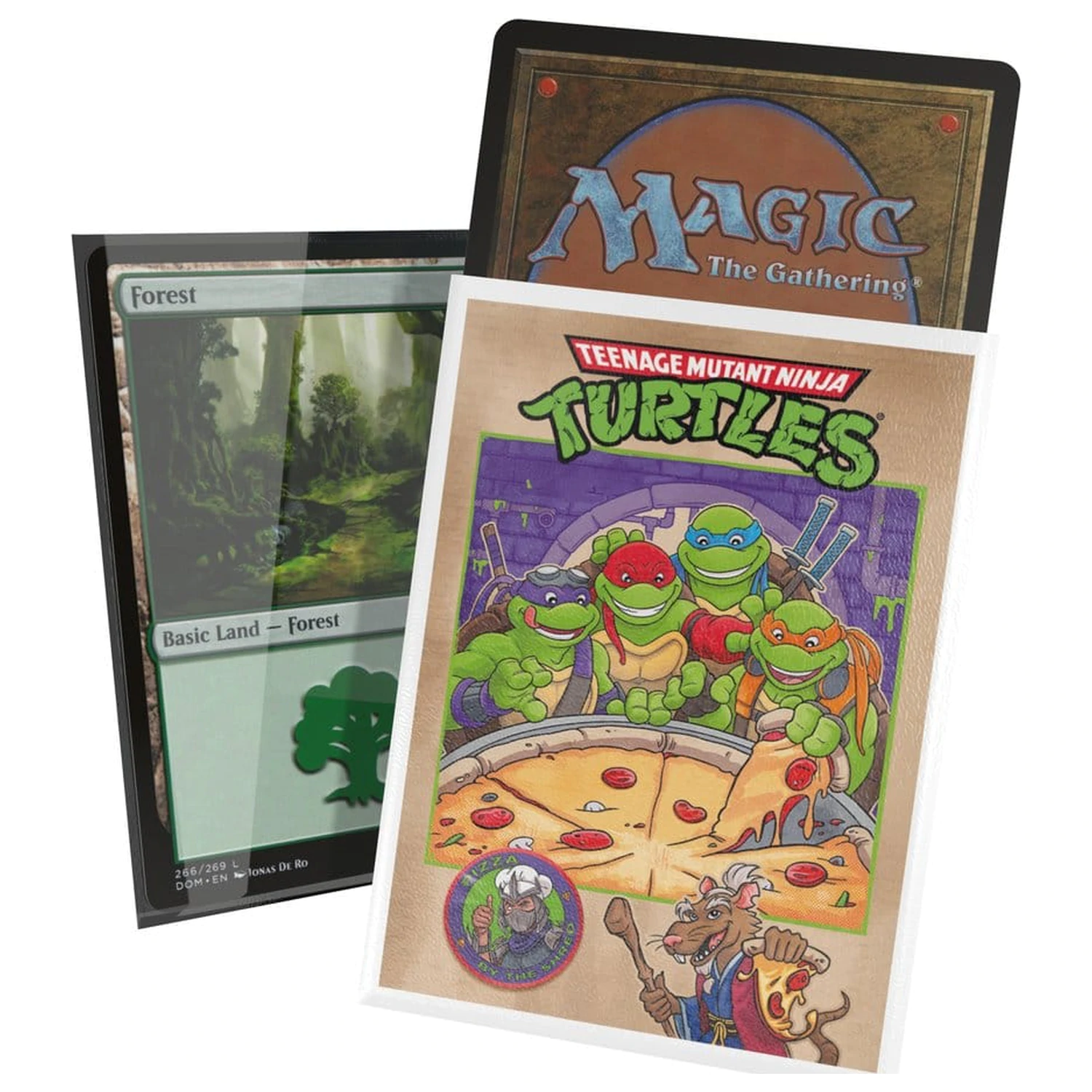 Ultimate Guard Art Sleeves Magic: The Gathering | Teenage Mutant Ninja Turtles - Pizza Box pachet de folii de protecție pentru cărți poza produsului