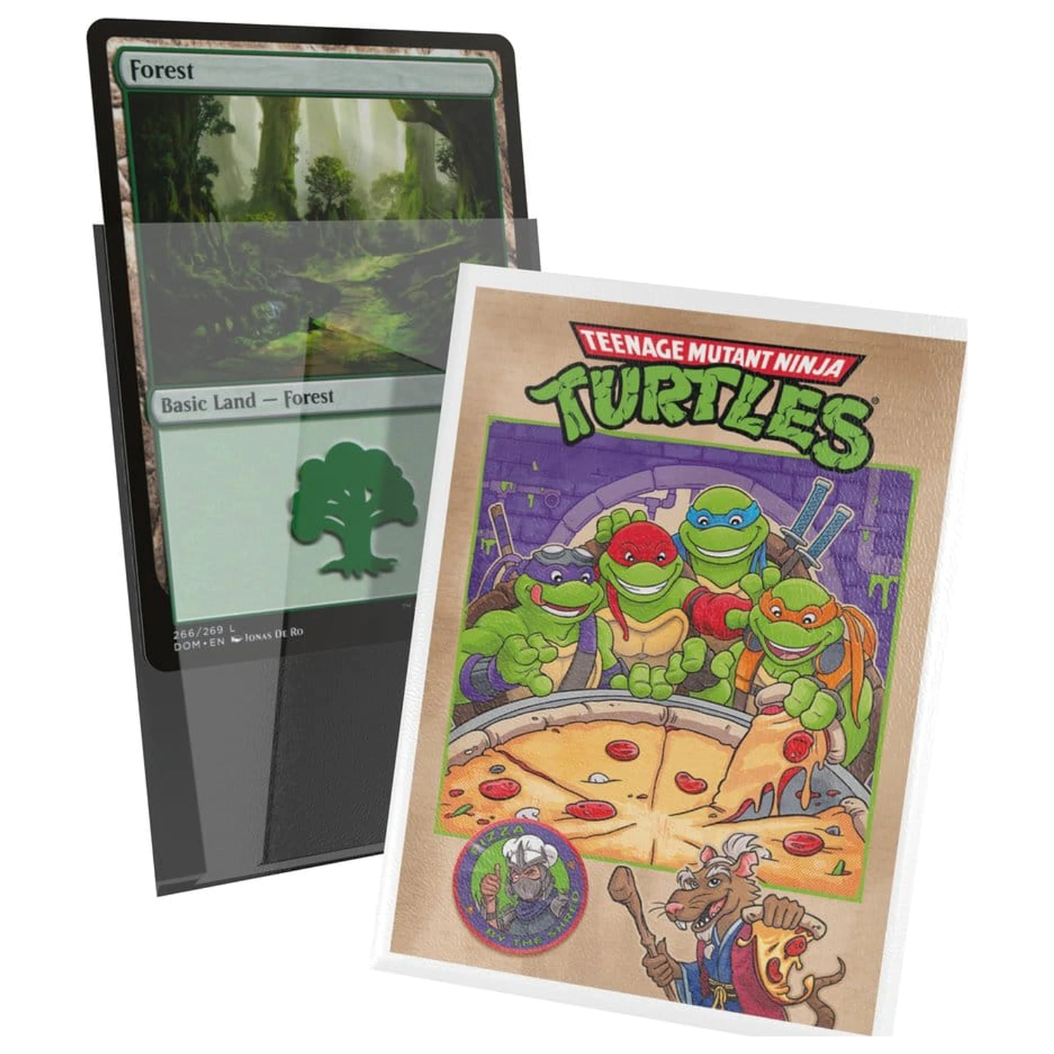 Ultimate Guard Art Sleeves Magic: The Gathering | Teenage Mutant Ninja Turtles - Pizza Box pachet de folii de protecție pentru cărți poza produsului