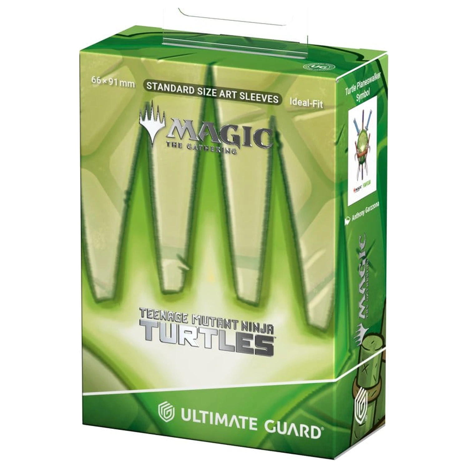 Ultimate Guard Art Sleeves Magic: The Gathering | Teenage Mutant Ninja Turtles - Turtle Planeswalker Symbol poza produsului