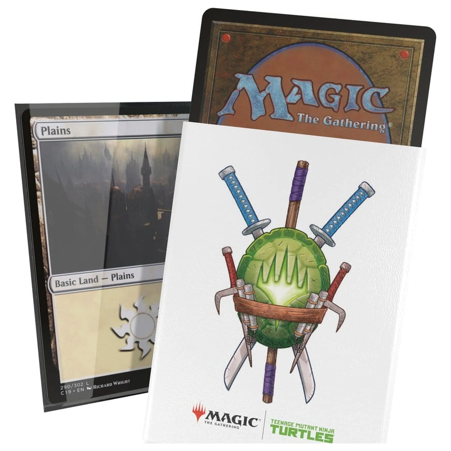 Ultimate Guard Art Sleeves Magic: The Gathering | Teenage Mutant Ninja Turtles - Turtle Planeswalker Symbol poza produsului