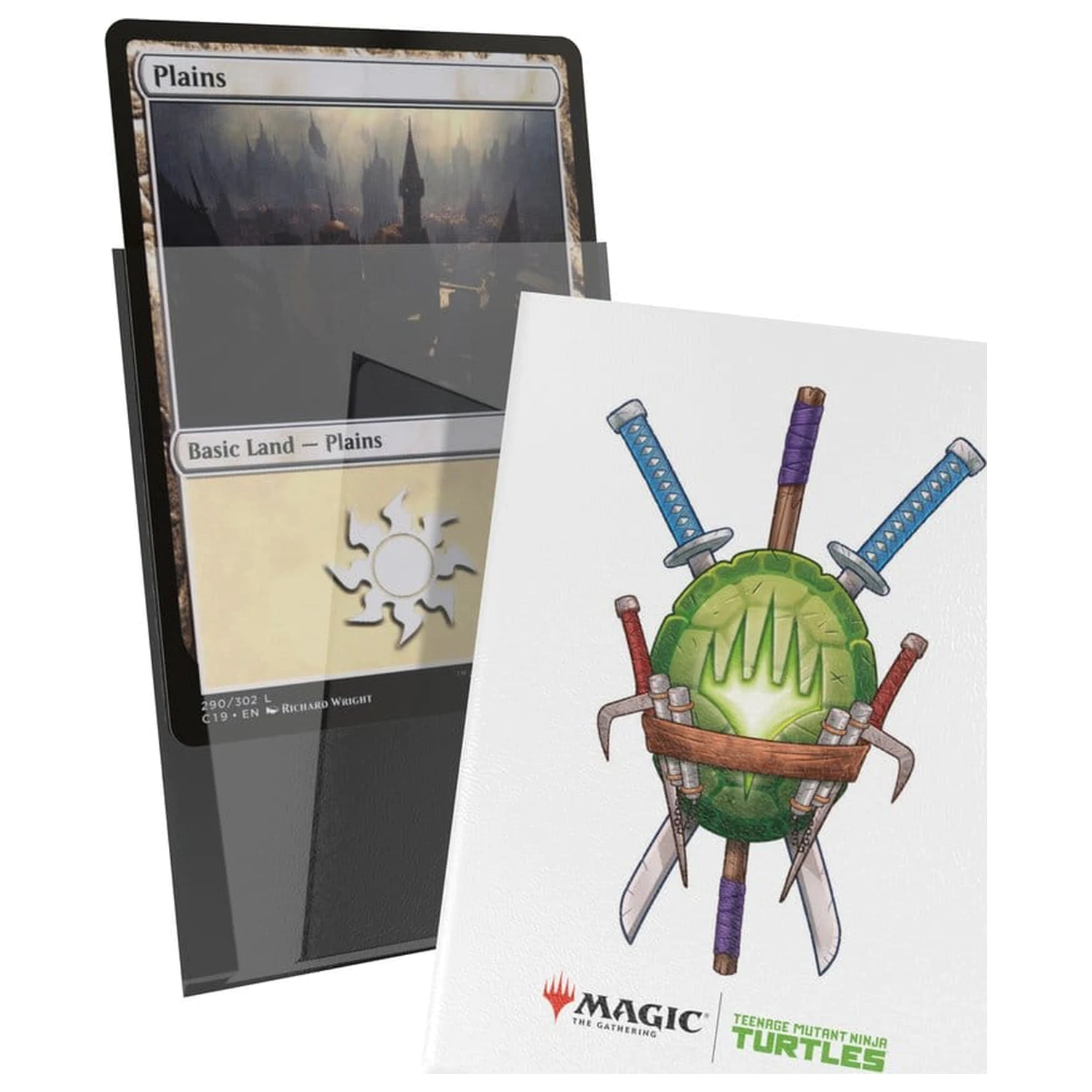 Ultimate Guard Art Sleeves Magic: The Gathering | Teenage Mutant Ninja Turtles - Turtle Planeswalker Symbol poza produsului