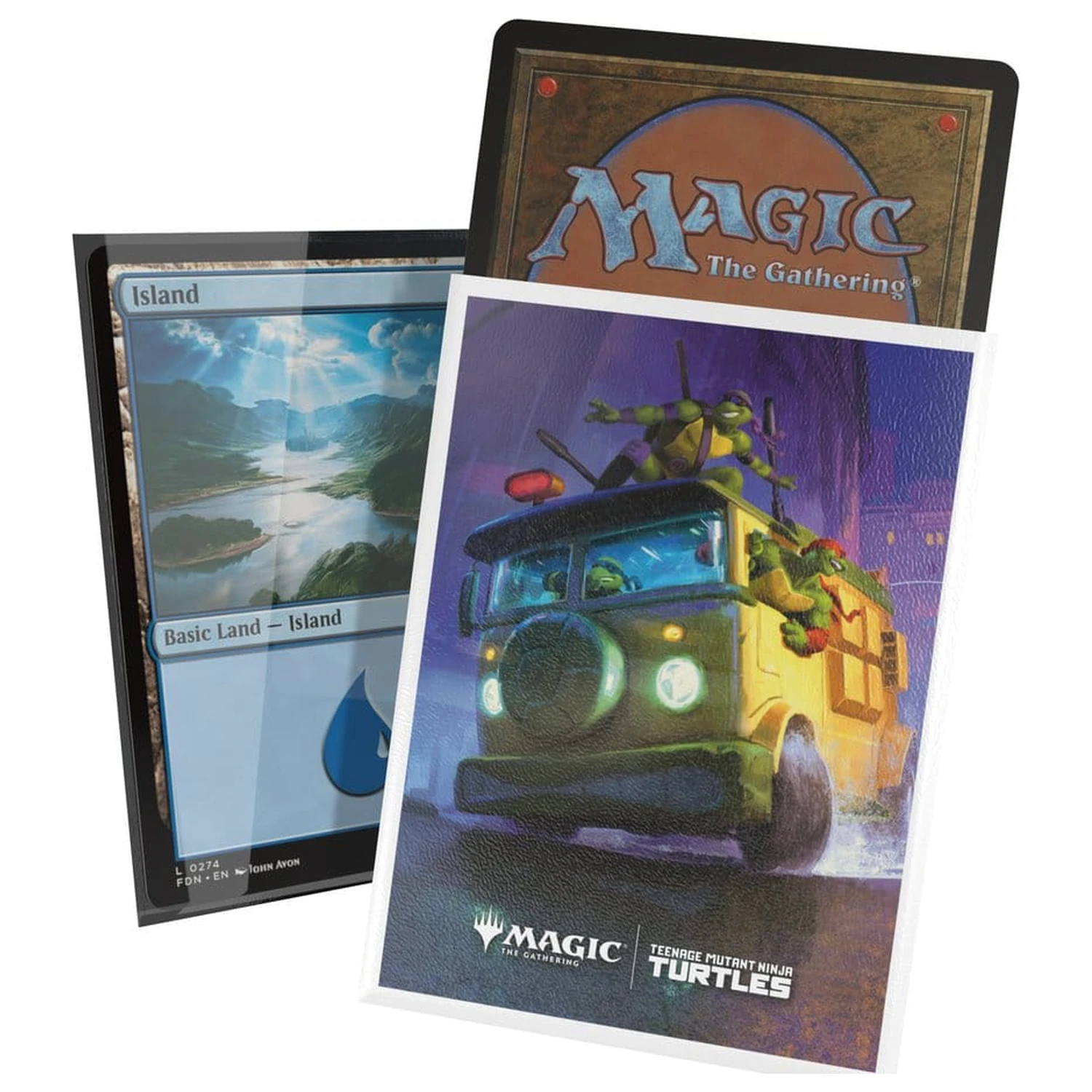 Ultimate Guard Art Sleeves Magic: The Gathering | Teenage Mutant Ninja Turtles - Turtle Van poza produsului