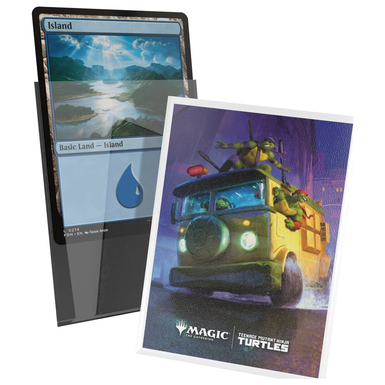 Ultimate Guard Art Sleeves Magic: The Gathering | Teenage Mutant Ninja Turtles - Turtle Van poza produsului