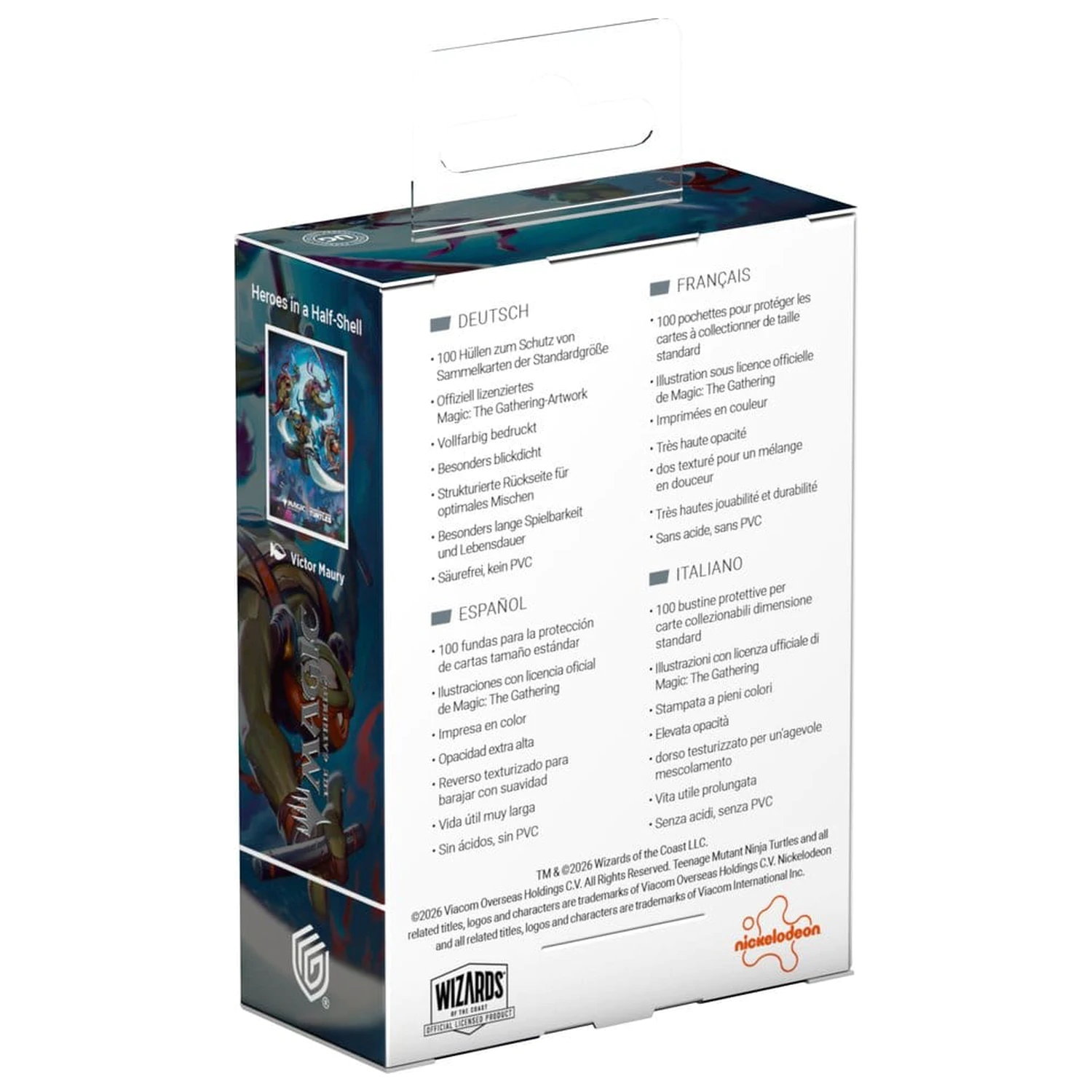 Ultimate Guard Art Sleeves Magic: The Gathering | Teenage Mutant Ninja Turtles - Heroes in a Half Shell folii de protecție pentru cărți poza produsului