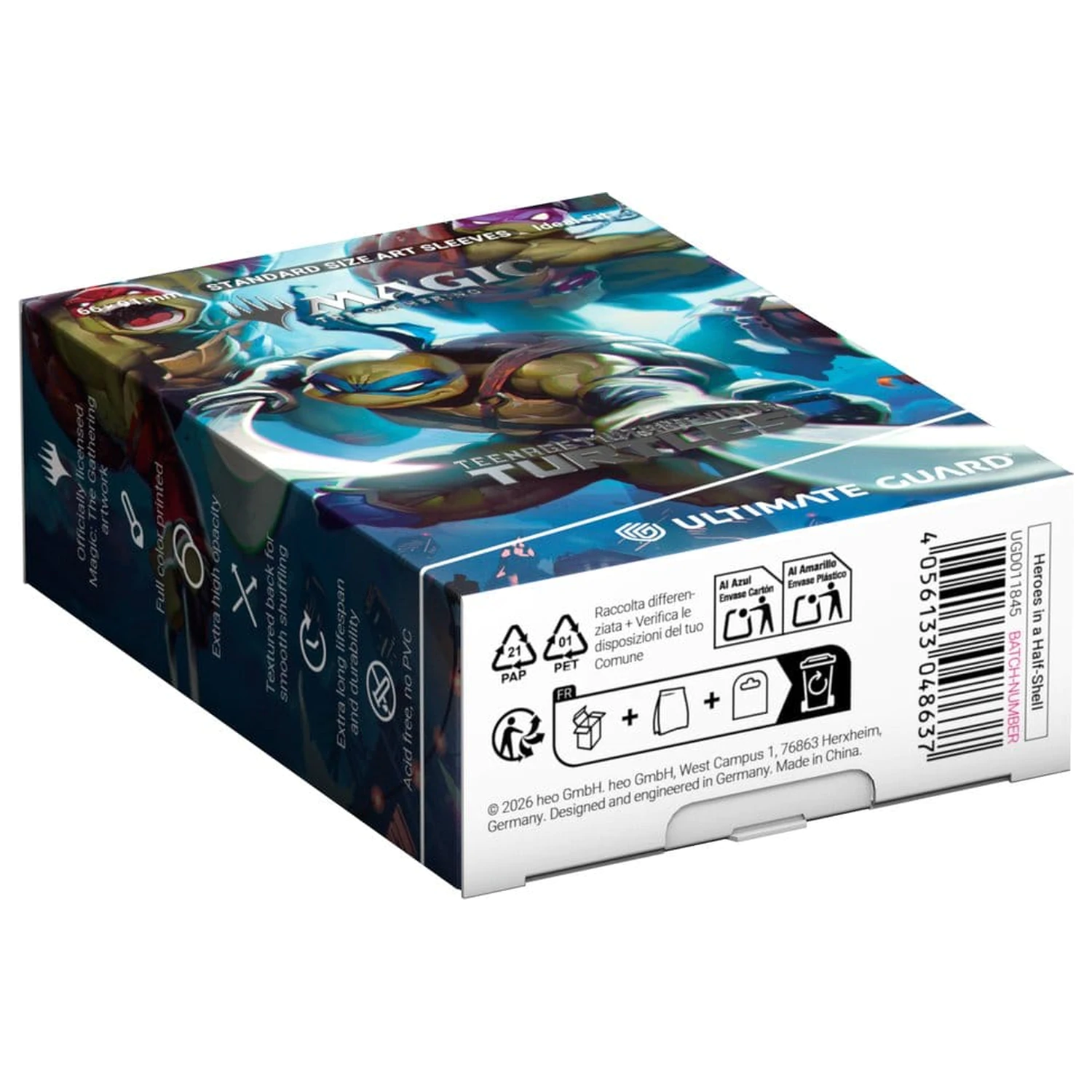 Ultimate Guard Art Sleeves Magic: The Gathering | Teenage Mutant Ninja Turtles - Heroes in a Half Shell folii de protecție pentru cărți poza produsului