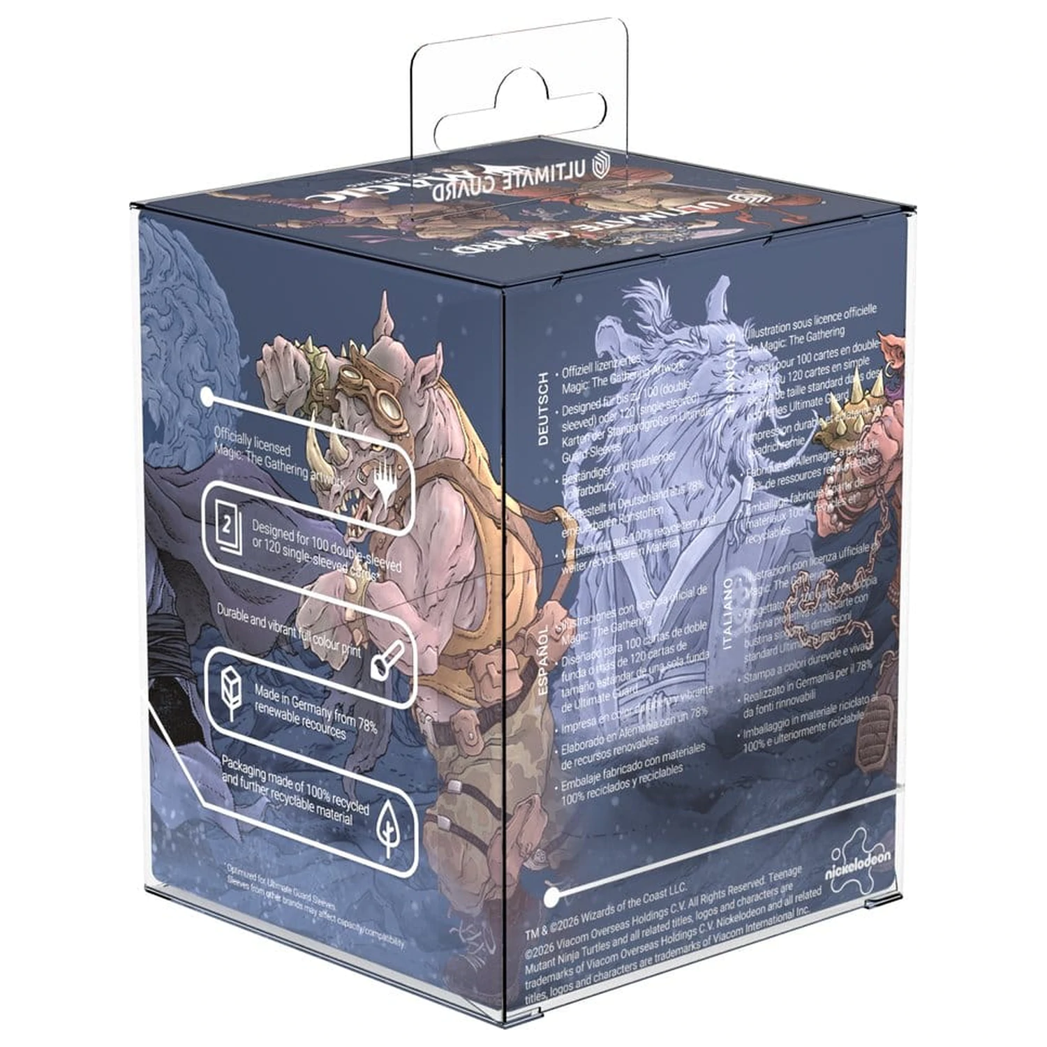 Ultimate Guard RTE Boulder 100+ Magic: The Gathering | Teenage Mutant Ninja Turtles - Technodrome Battle poza produsului