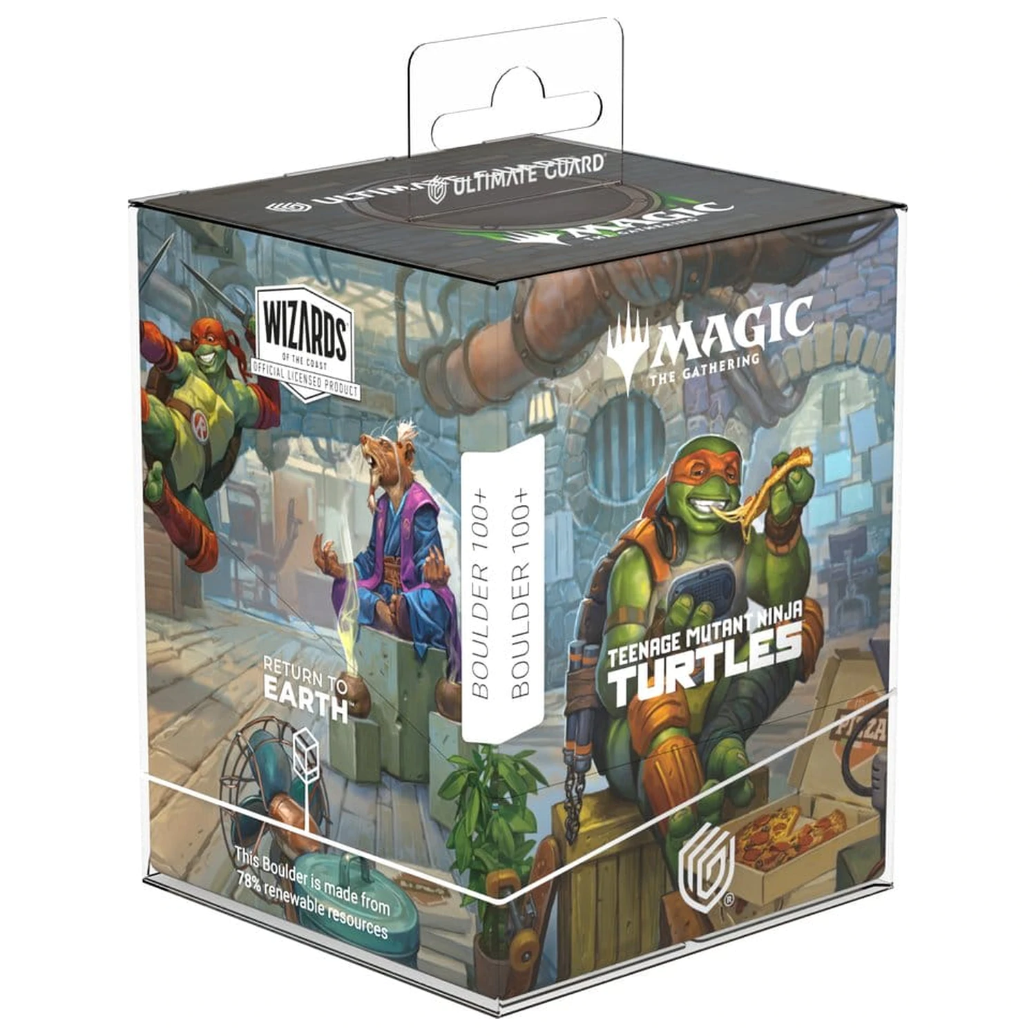 Ultimate Guard RTE Boulder 100+ Magic: The Gathering | Teenage Mutant Ninja Turtles - Turtle Lair poza produsului
