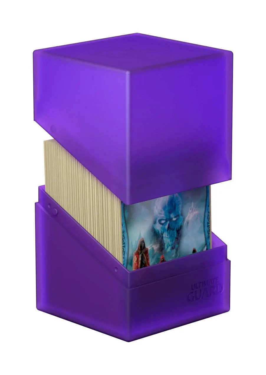 Ultimate Guard Cutie pentru Pachet Boulder 100+ Mărime Standard Ametist poza produsului