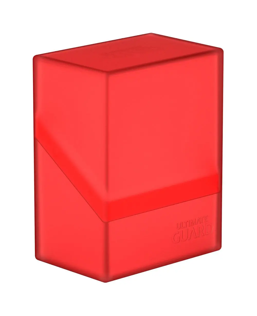 Ultimate Guard Cutie pentru Pachet Boulder 60+ Mărime Standard Ruby poza produsului