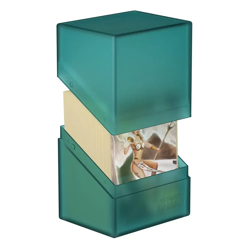 Ultimate Guard Cutie pentru pachet Boulder 80+ Mărime Standard Malachit poza produsului