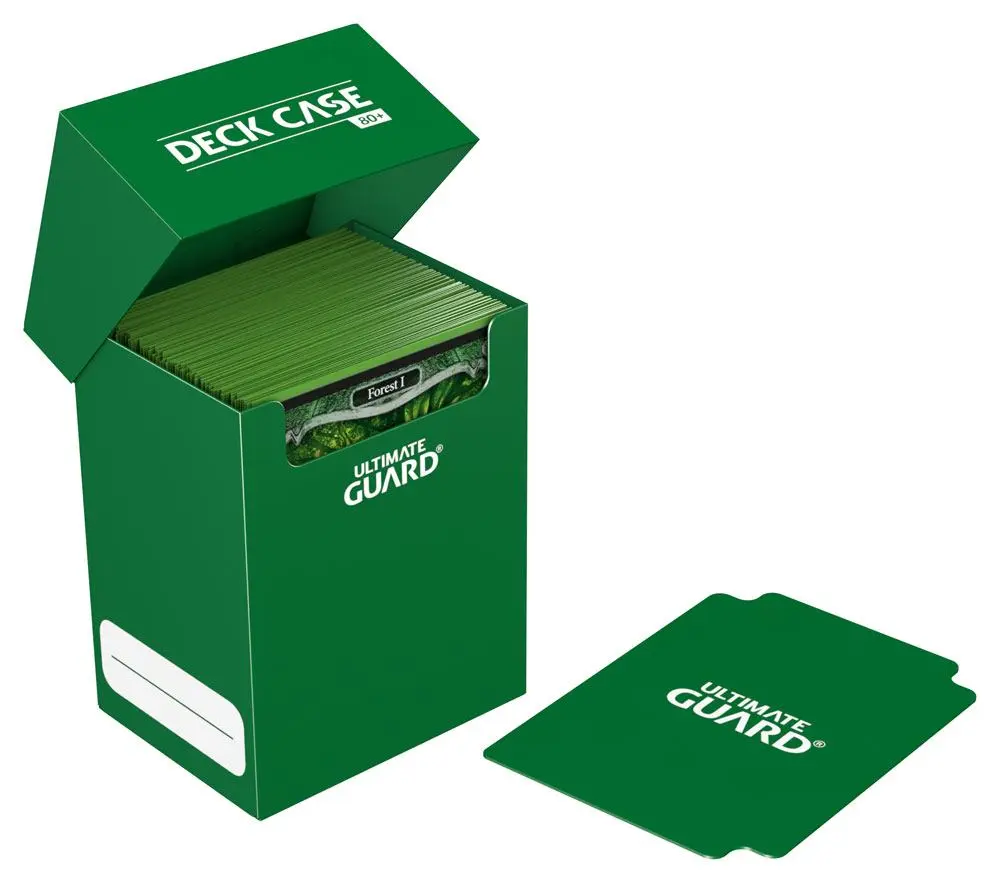 Ultimate Guard Cutie Pachet 80+ Dimensiune Standard Verde poza produsului