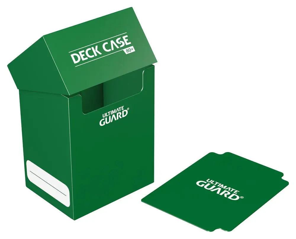 Ultimate Guard Cutie Pachet 80+ Dimensiune Standard Verde poza produsului