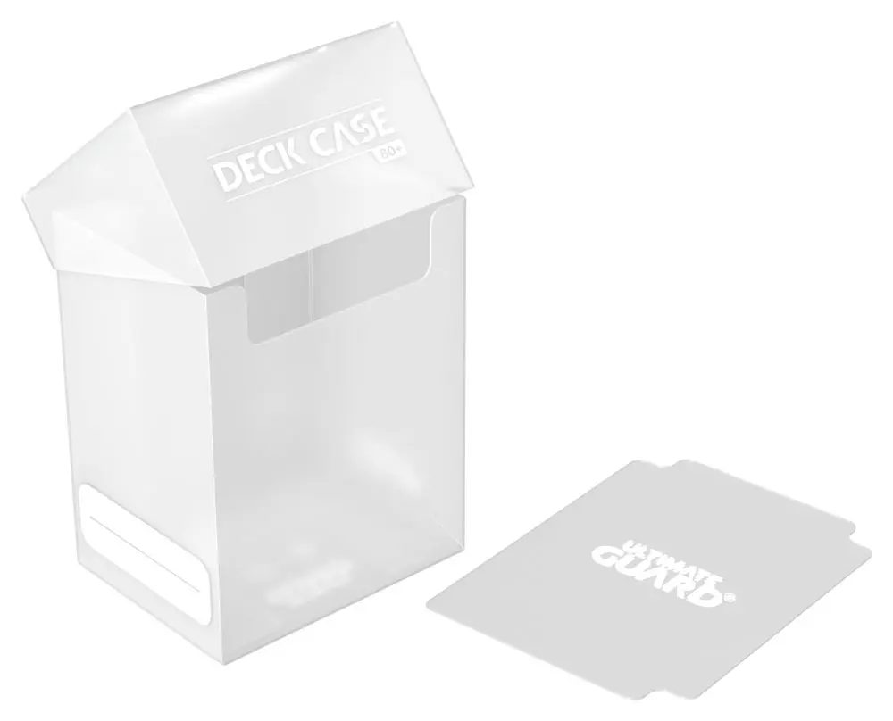 Ultimate Guard Deck Case 80+ Standard Size Transparent poza produsului