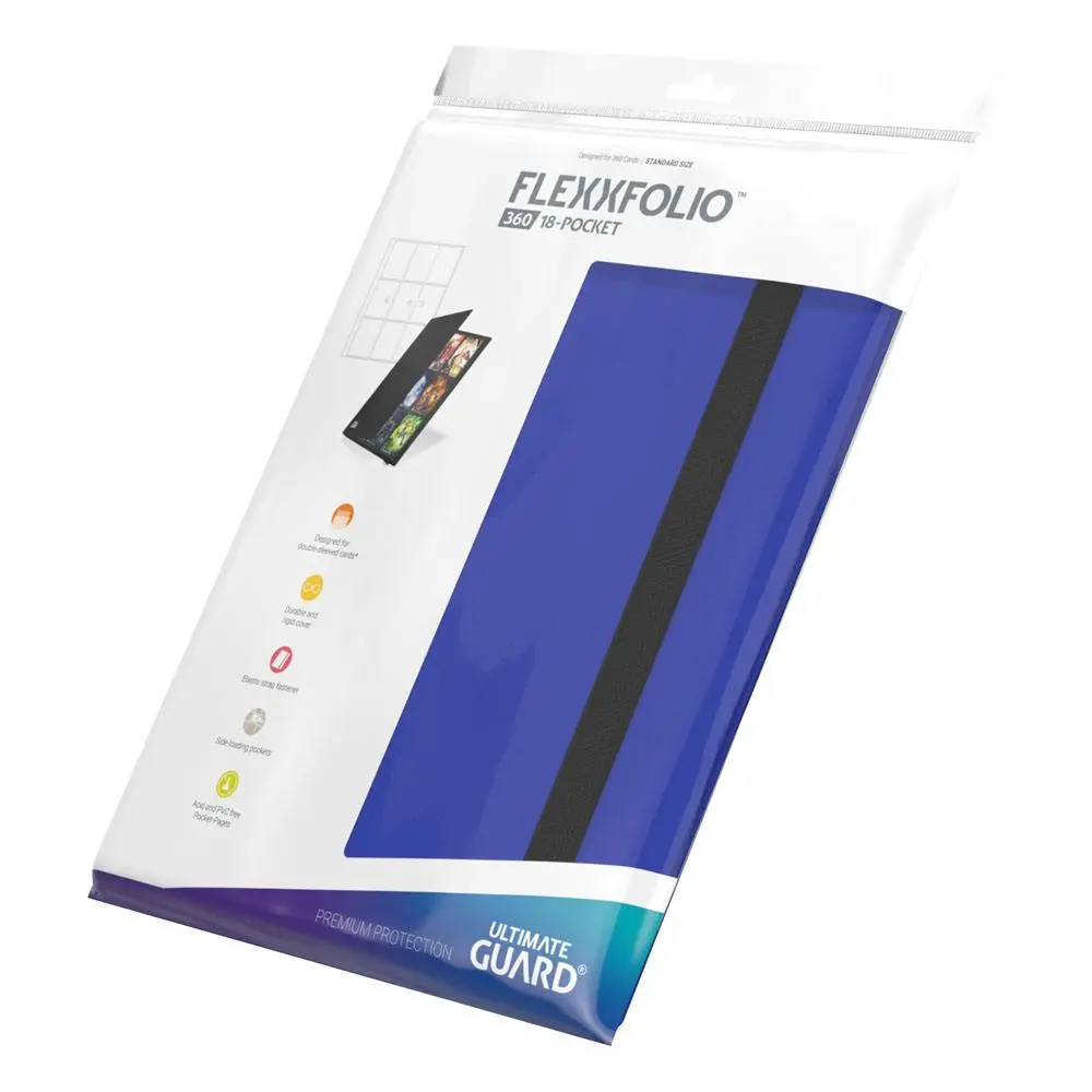 Ultimate Guard Flexxfolio 360 - 18-Pungi Albastru poza produsului