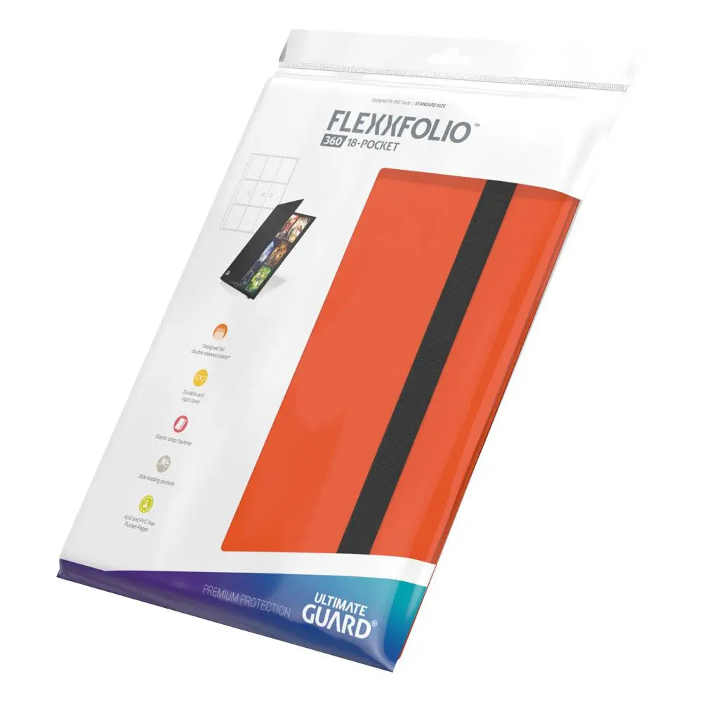 Ultimate Guard Flexxfolio 360 - 18-buzunar Portocaliu poza produsului
