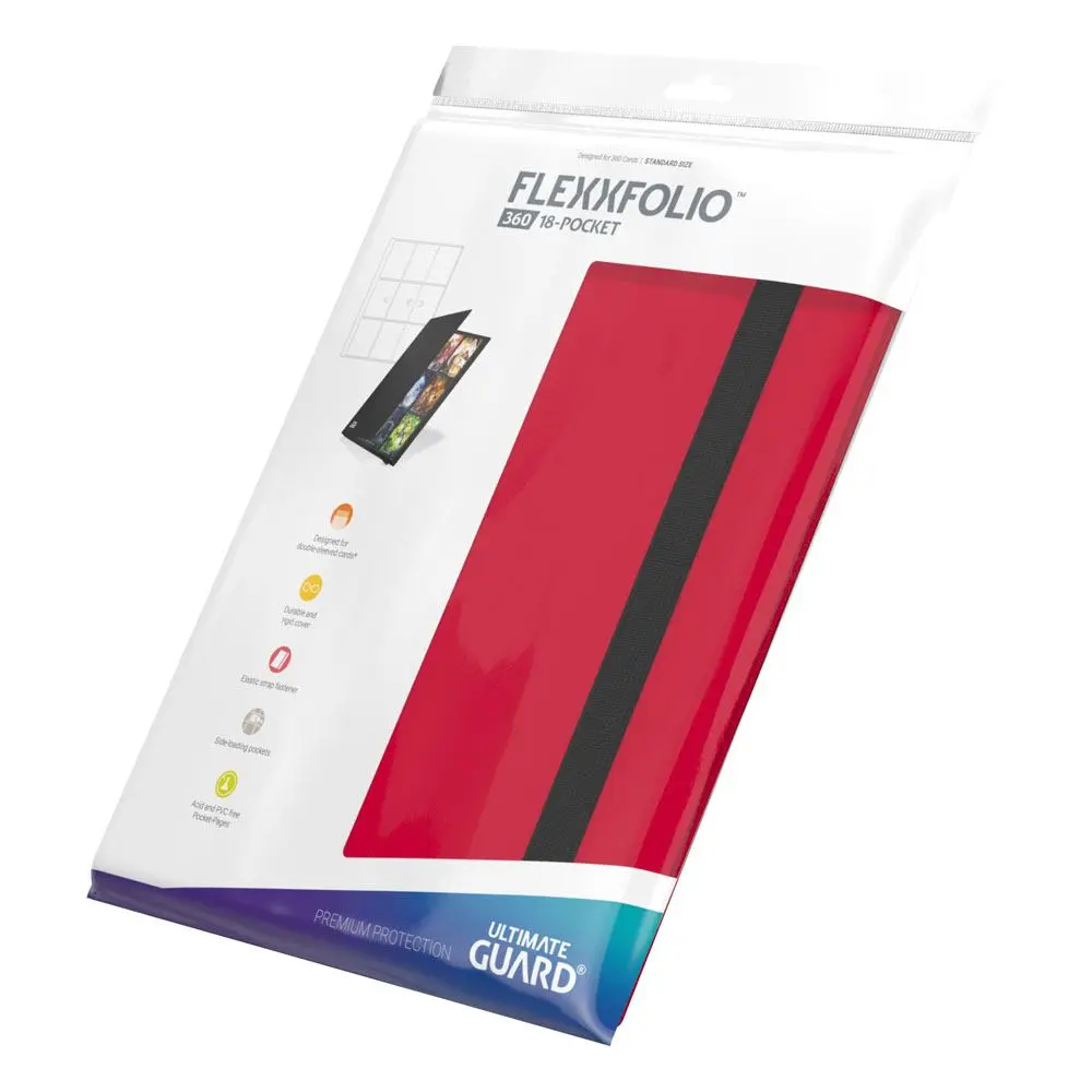 Ultimate Guard Flexxfolio 360 - 18-Compartiment Roșu poza produsului