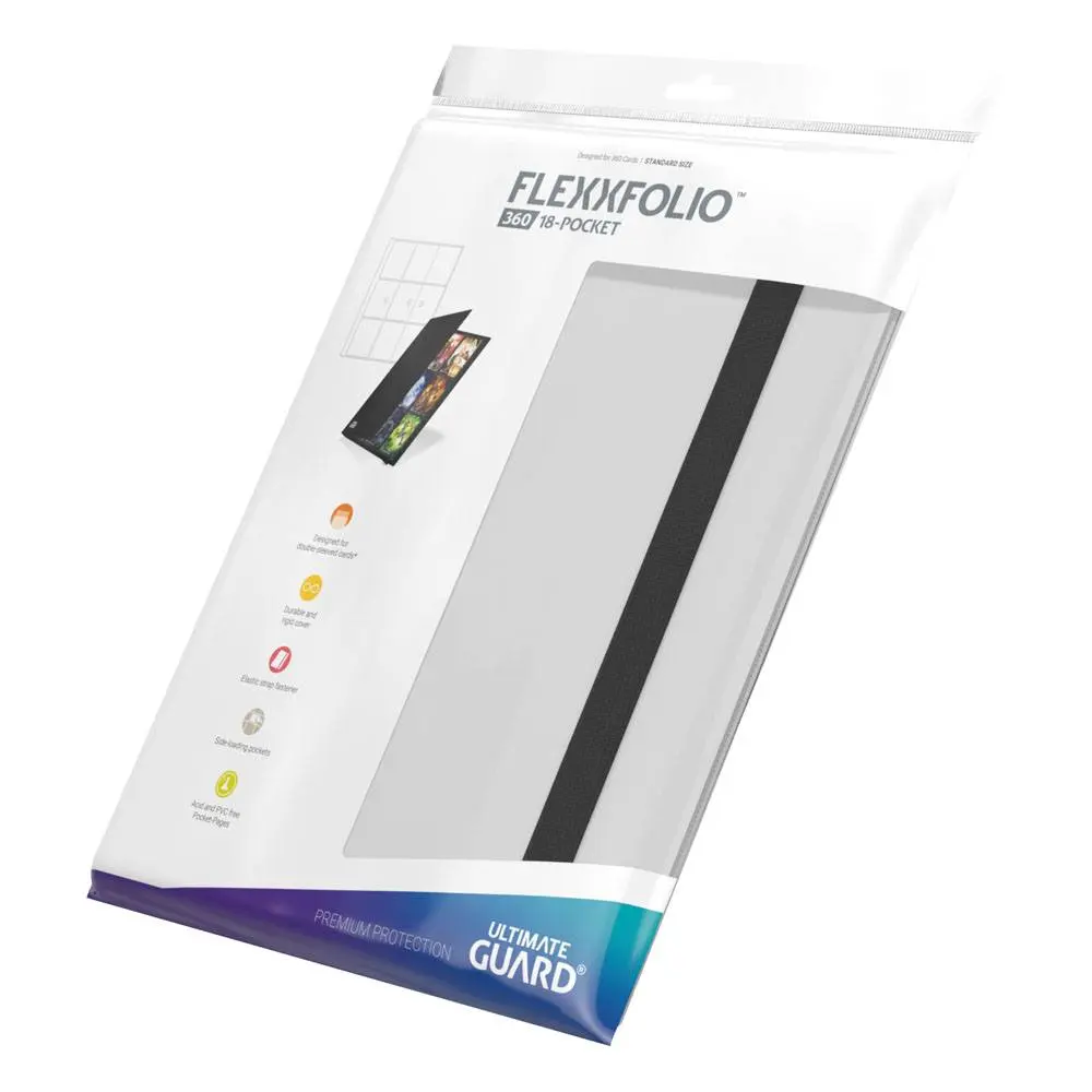 Ultimate Guard Flexxfolio 360 - 18-buzunare Alb poza produsului