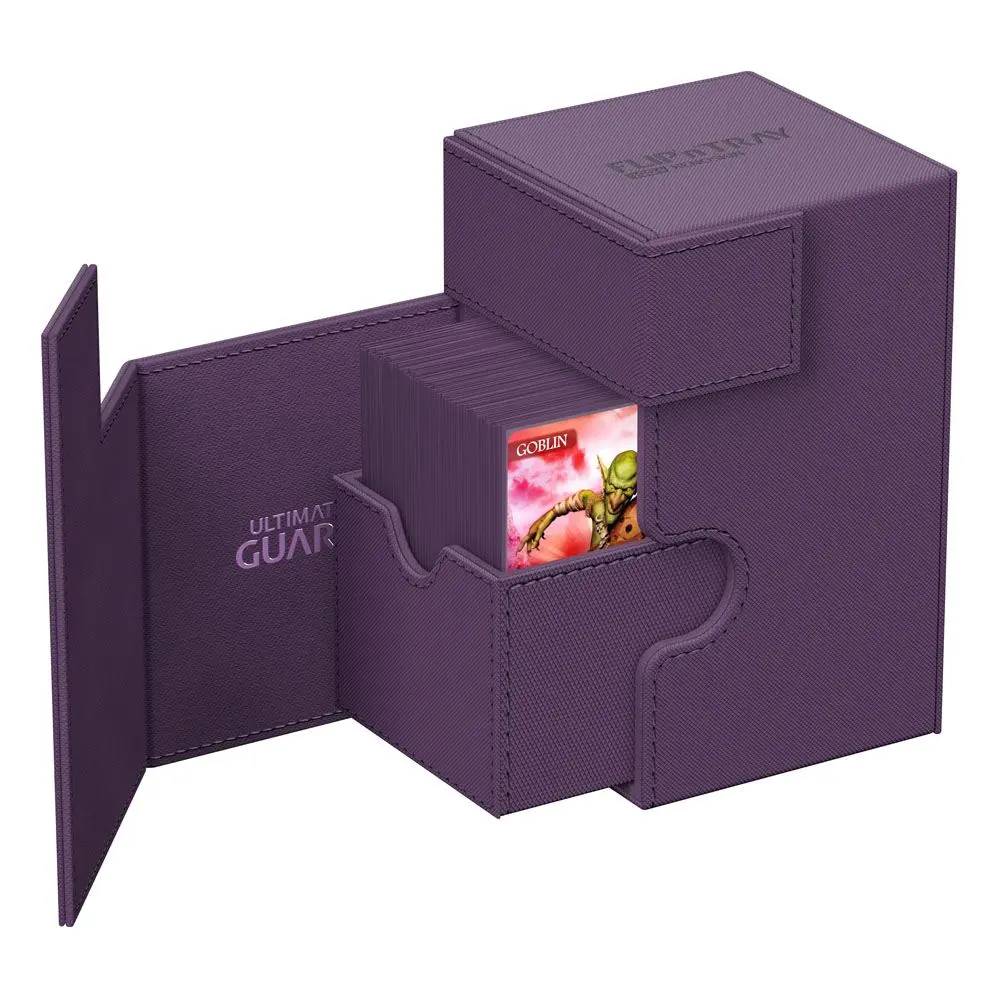 Ultimate Guard Cutie Flip`n`Tray 100+ XenoSkin Monocolor Violet poza produsului